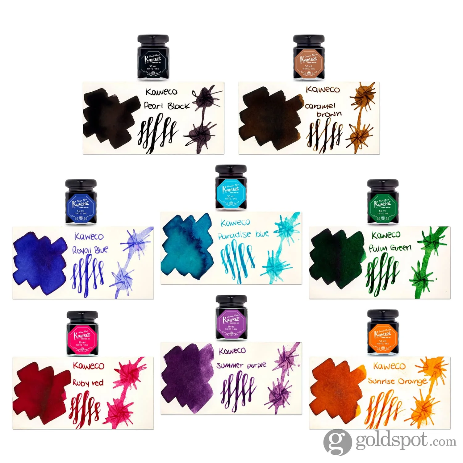 Kaweco Bottled Ink and Cartridges in Pearl Black - Image 2