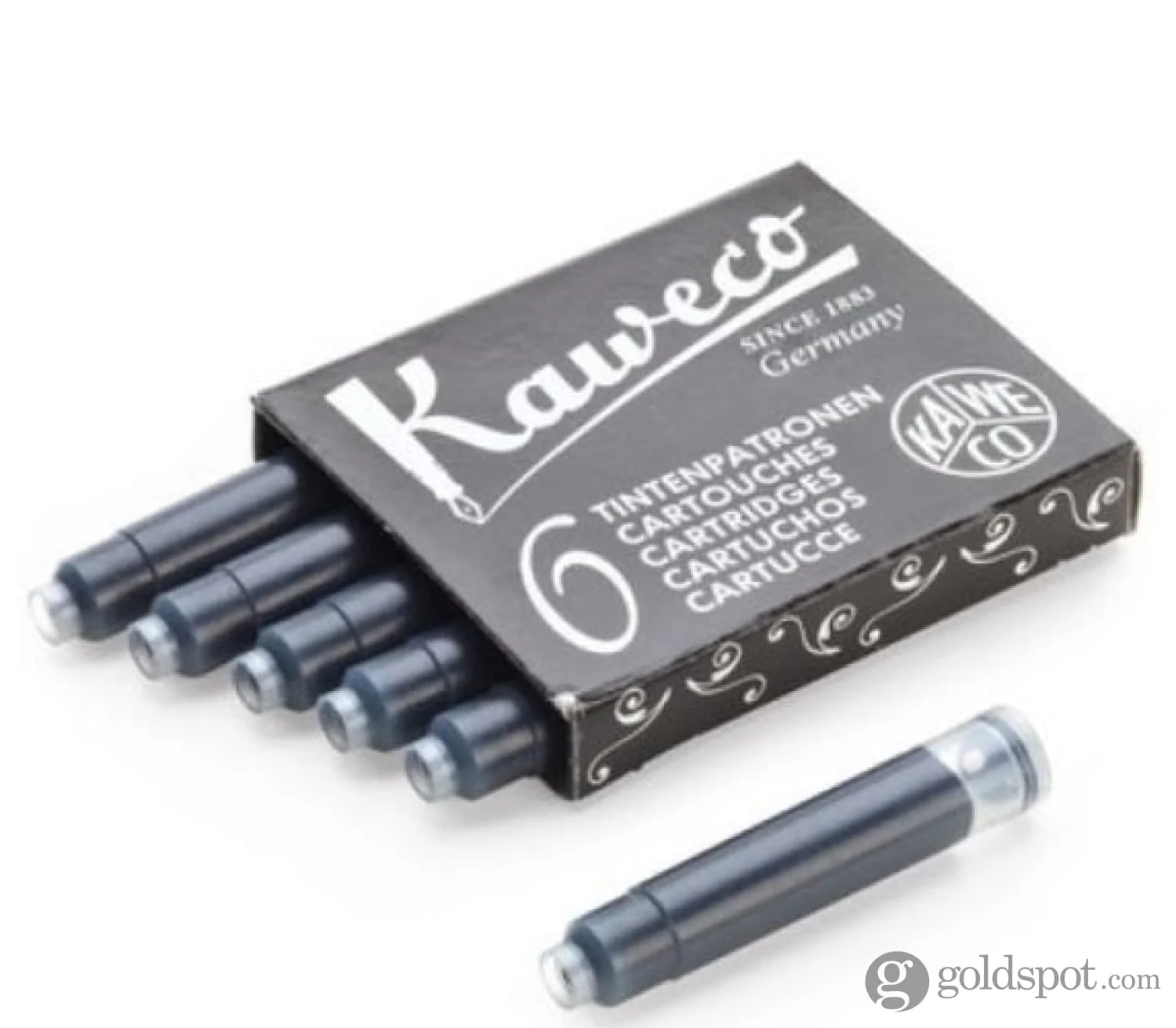 Kaweco Bottled Ink and Cartridges in Pearl Black - Image 3