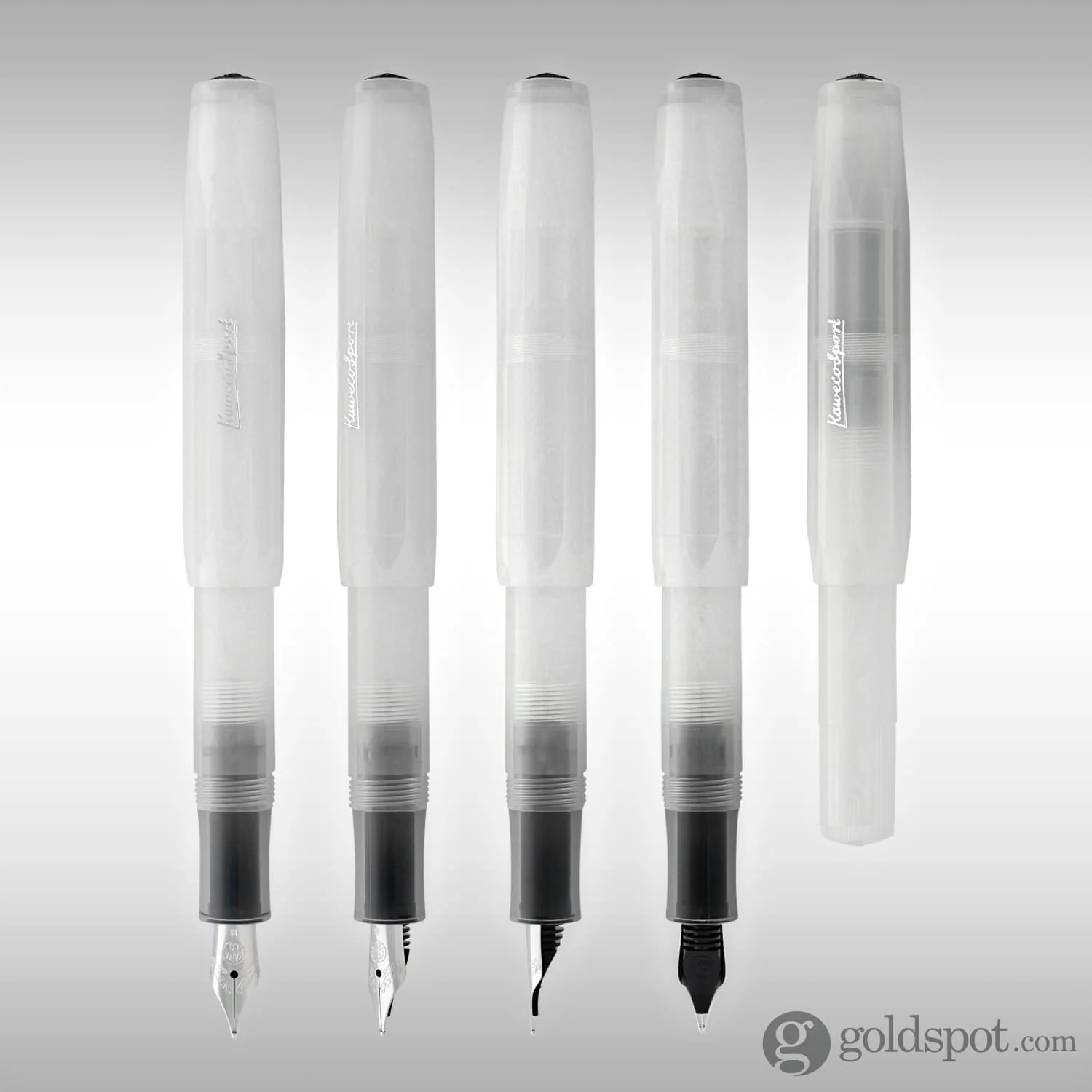 Kaweco Calligraphy Fountain Pen in Frosted Coconut - Image 6