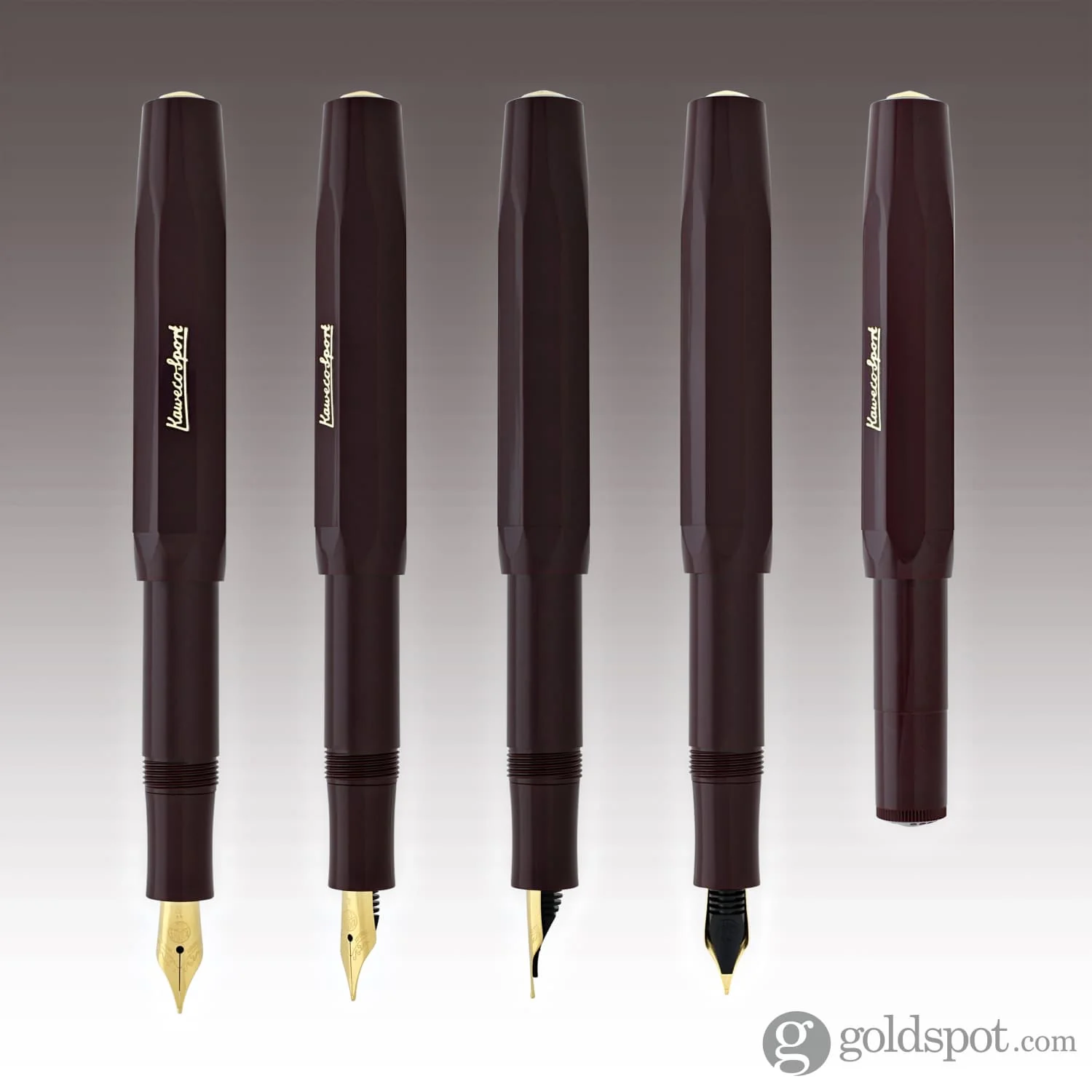 Kaweco Classic Sport Fountain Pen in Bordeaux - Image 6