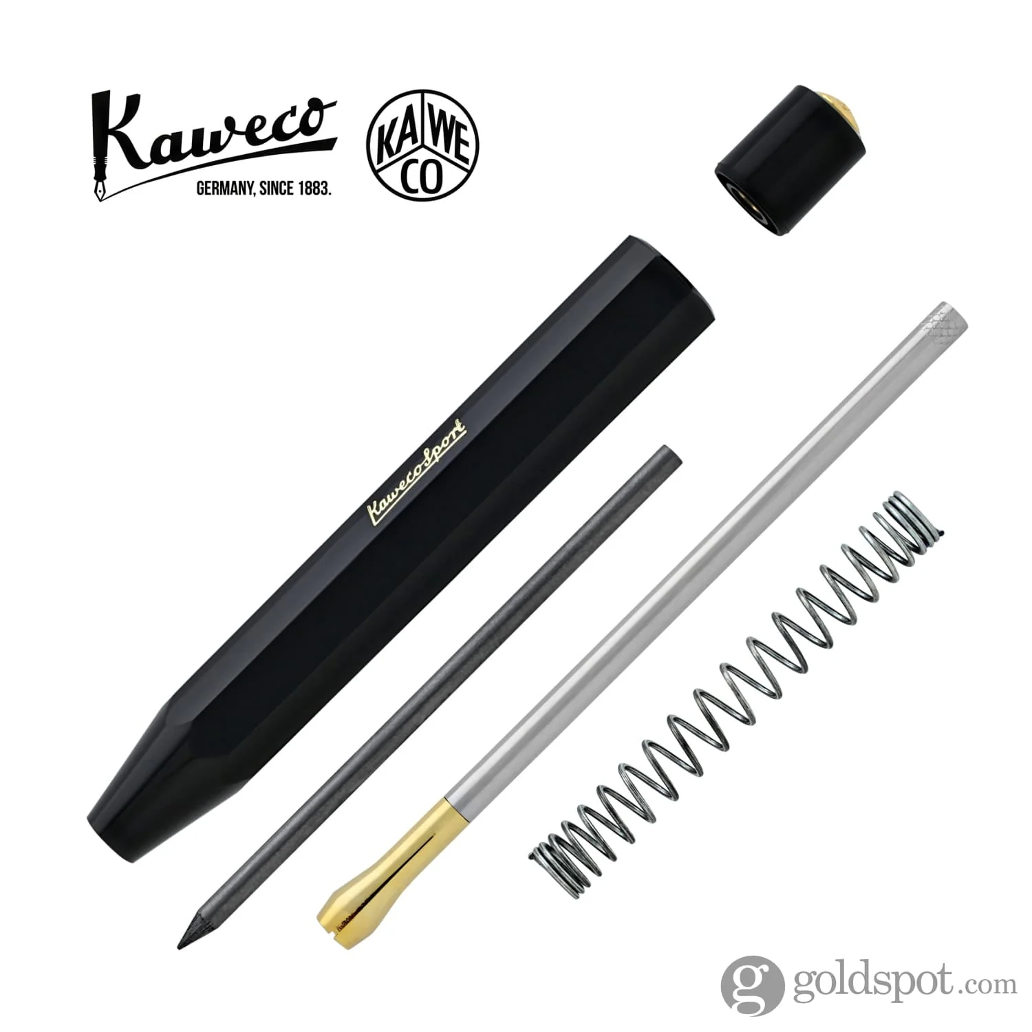 Kaweco Classic Sport Clutch Mechanical Pencil in Black - 3.2mm - Image 3