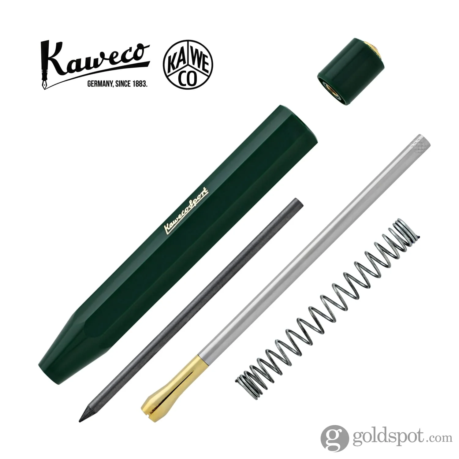 Kaweco Classic Sport Clutch Mechanical Pencil in Green - 3.2mm - Image 3