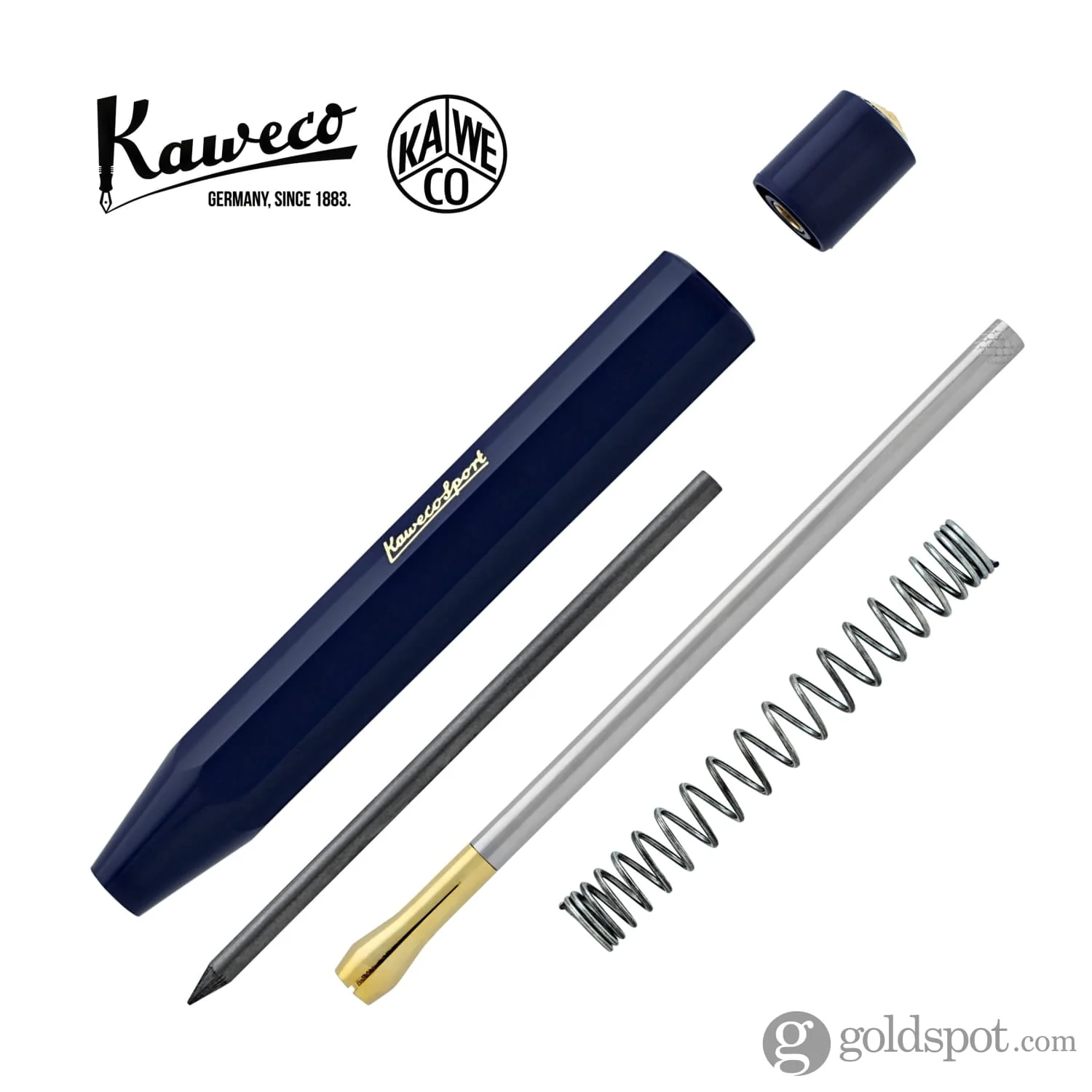 Kaweco Classic Sport Clutch Mechanical Pencil in Navy - 3.2mm - Image 3