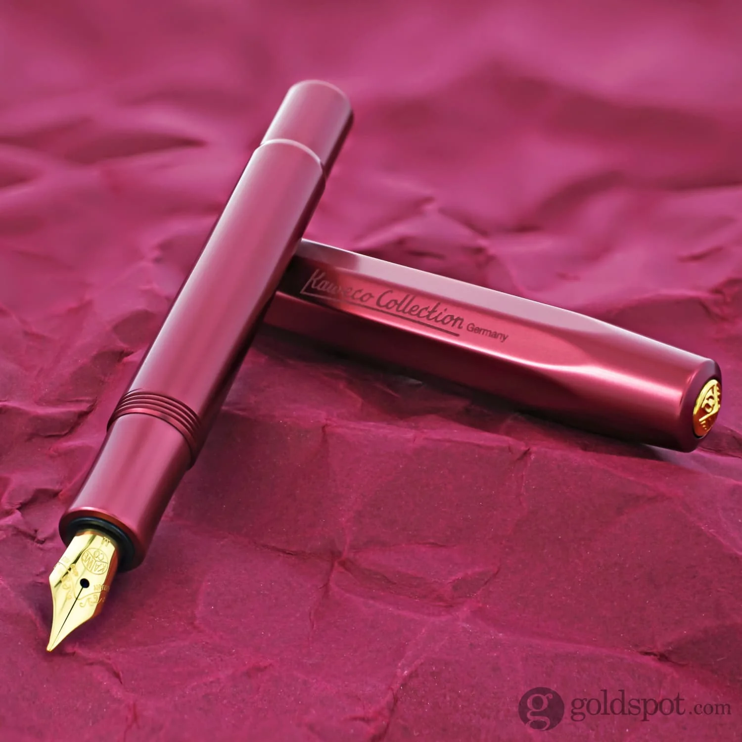 Kaweco Collector's AL-Sport Fountain Pen in Ruby Red - Image 9