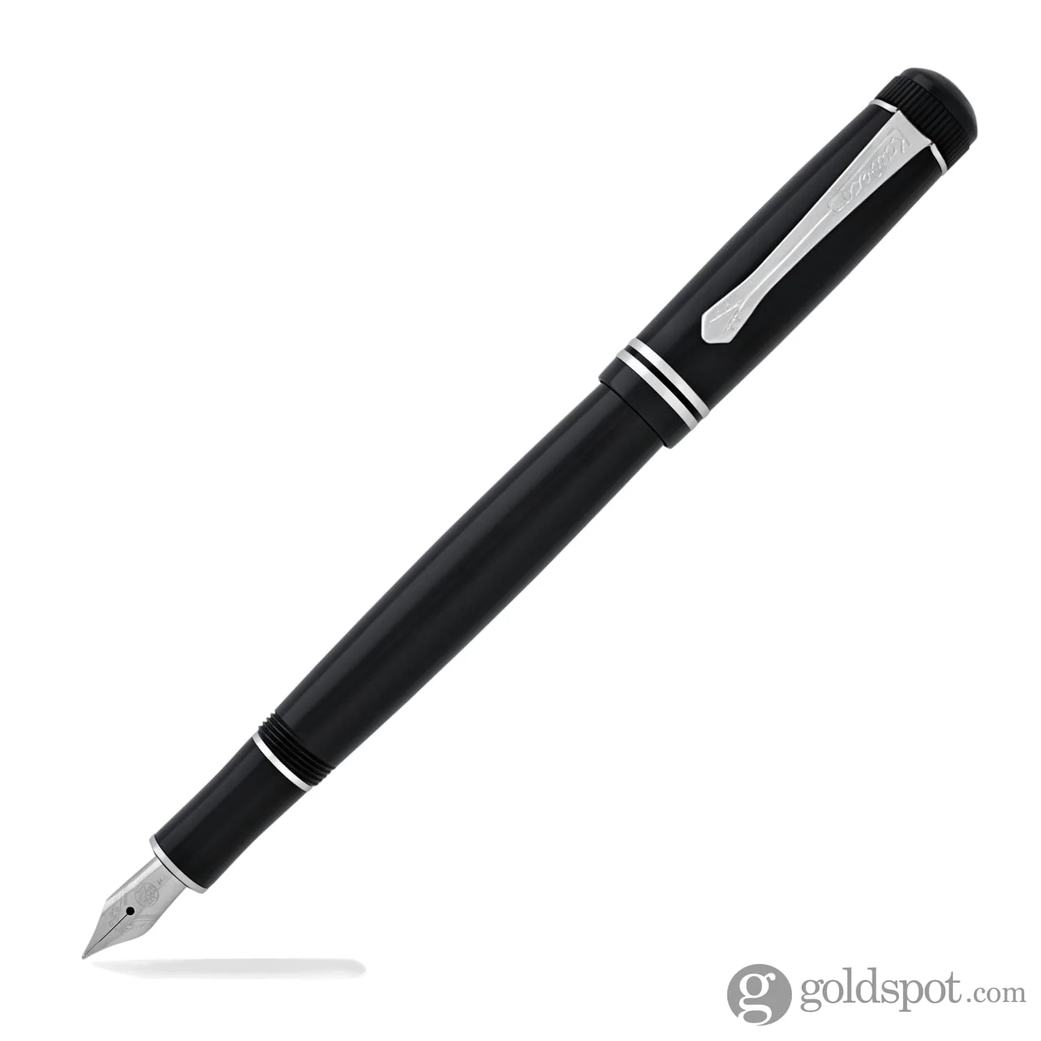 Kaweco Dia2 Fountain Pen in Black and Silver - Image 10