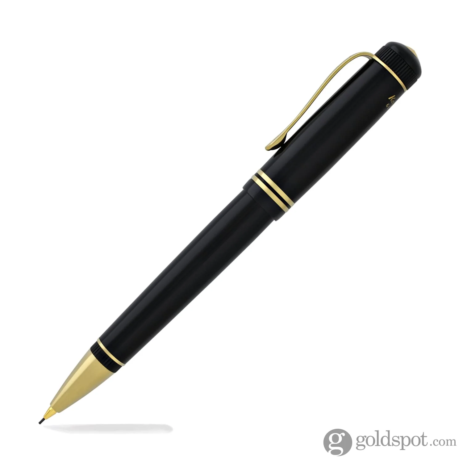 Kaweco Dia2 Mechanical Pencil in Black and Gold - 0.7mm - Image 3