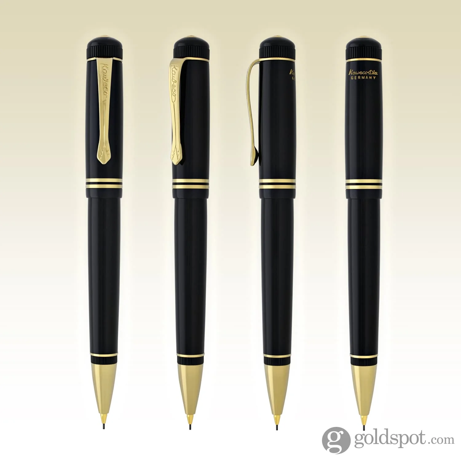 Kaweco Dia2 Mechanical Pencil in Black and Gold - 0.7mm - Image 5