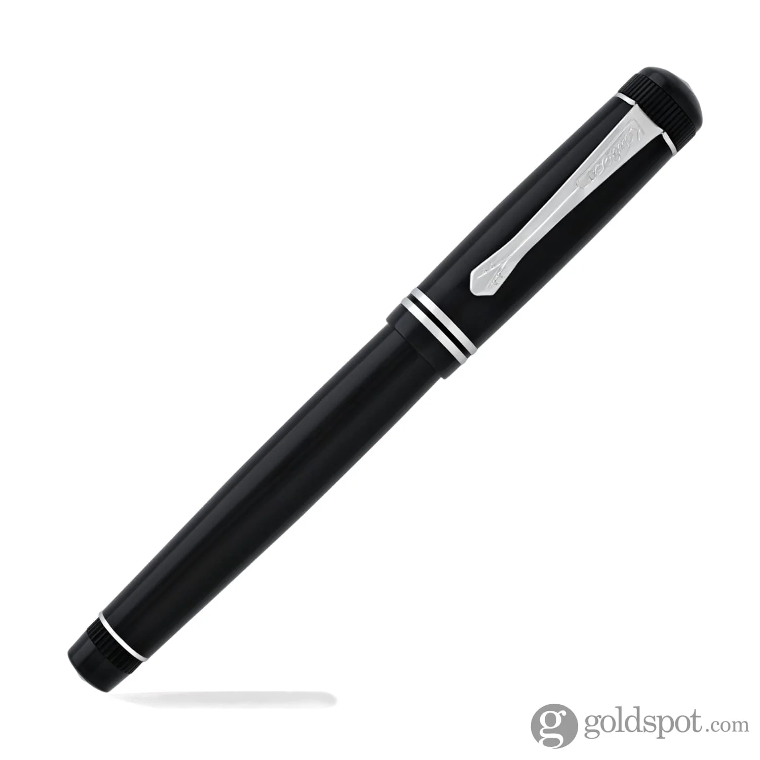 Kaweco Dia2 Rollerball Pen in Black and Silver - Image 5