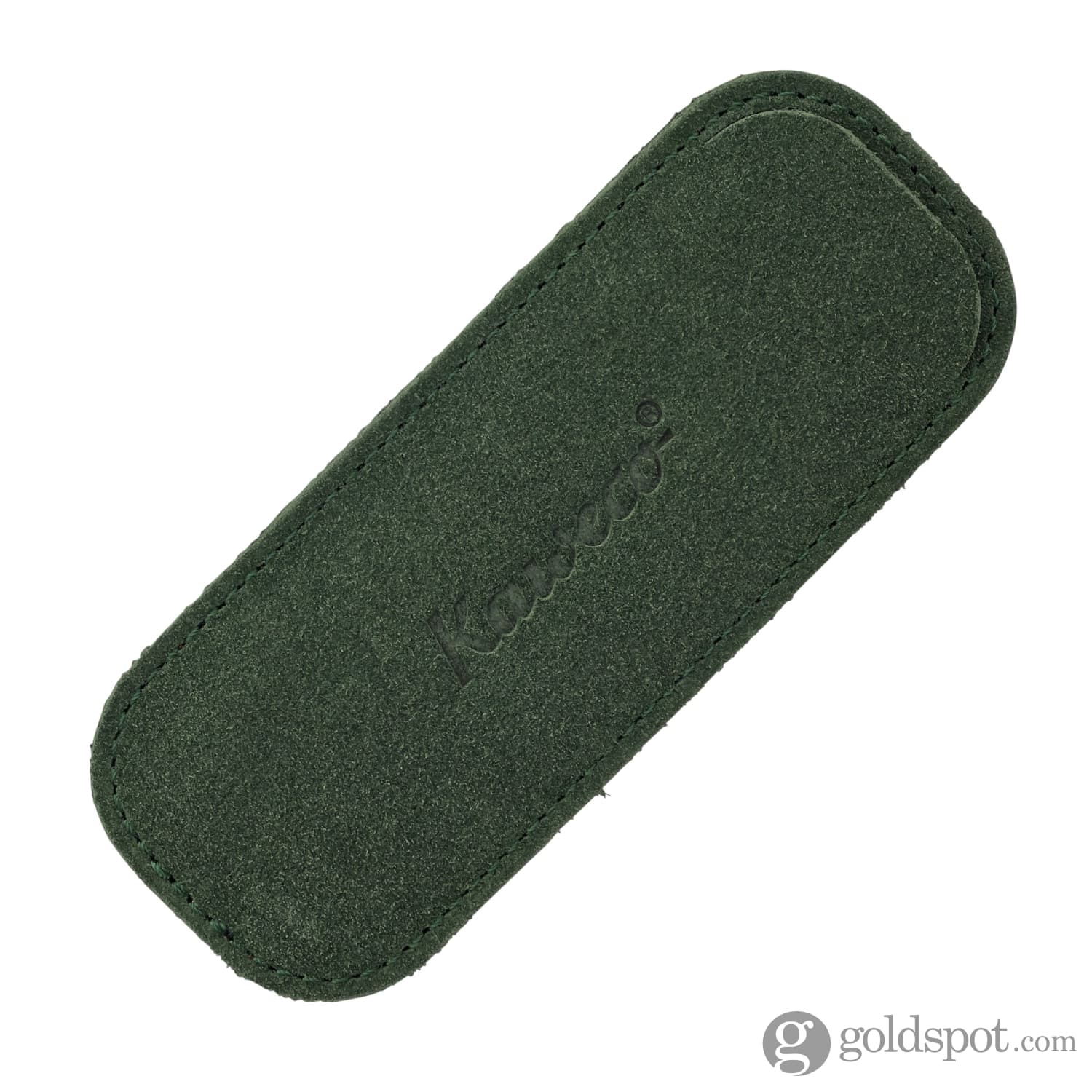 Kaweco Eco Velour Sport Double Pen Pouch in Green - Image 2