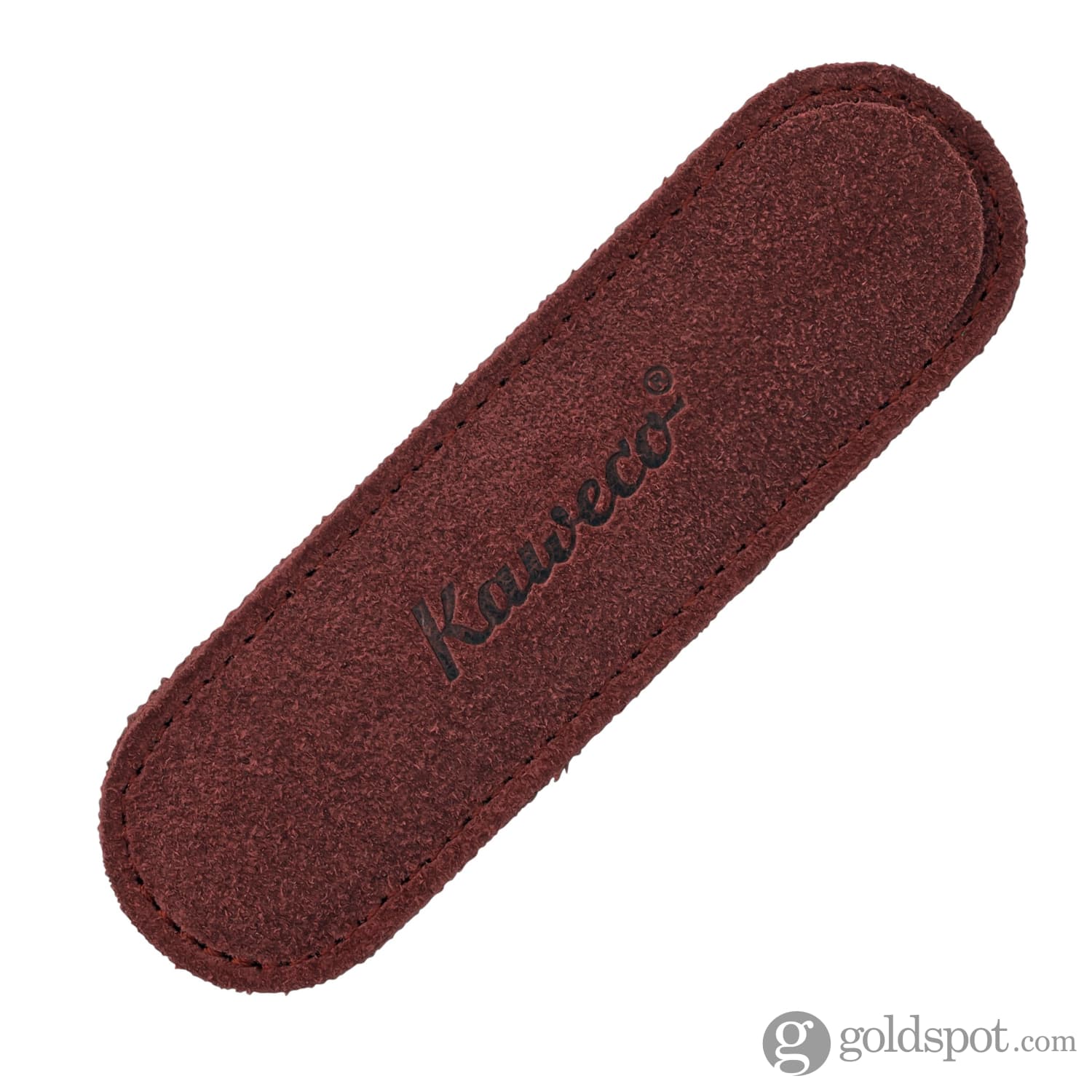 Kaweco Eco Velour Sport Single Pen Pouch in Bordeaux - Image 2