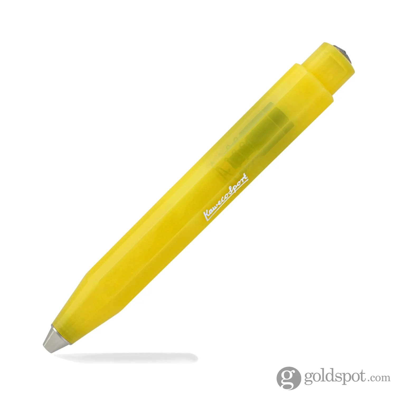 Kaweco Frosted Sport Ballpoint Pen in Banana Yellow - Image 3