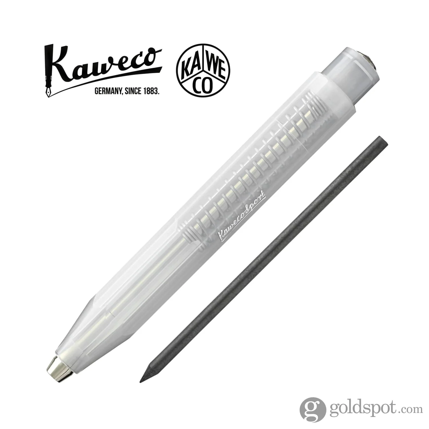 Kaweco Frosted Sport Clutch Mechanical Pencil in Coconut White - 3.2 mm - Image 4
