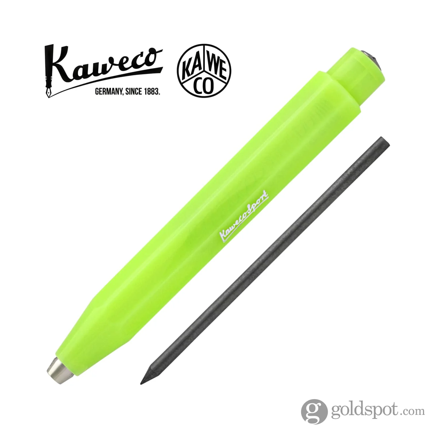 Kaweco Frosted Sport Clutch Mechanical Pencil in Lime Green - 3.2 mm - Image 4