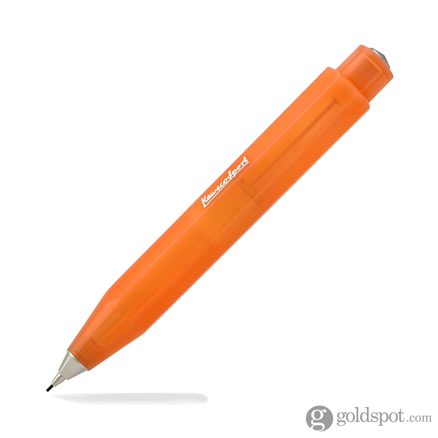 Kaweco Frosted Sport Mechanical Pencil in Soft Mandarin Orange - 0.7mm - Image 2