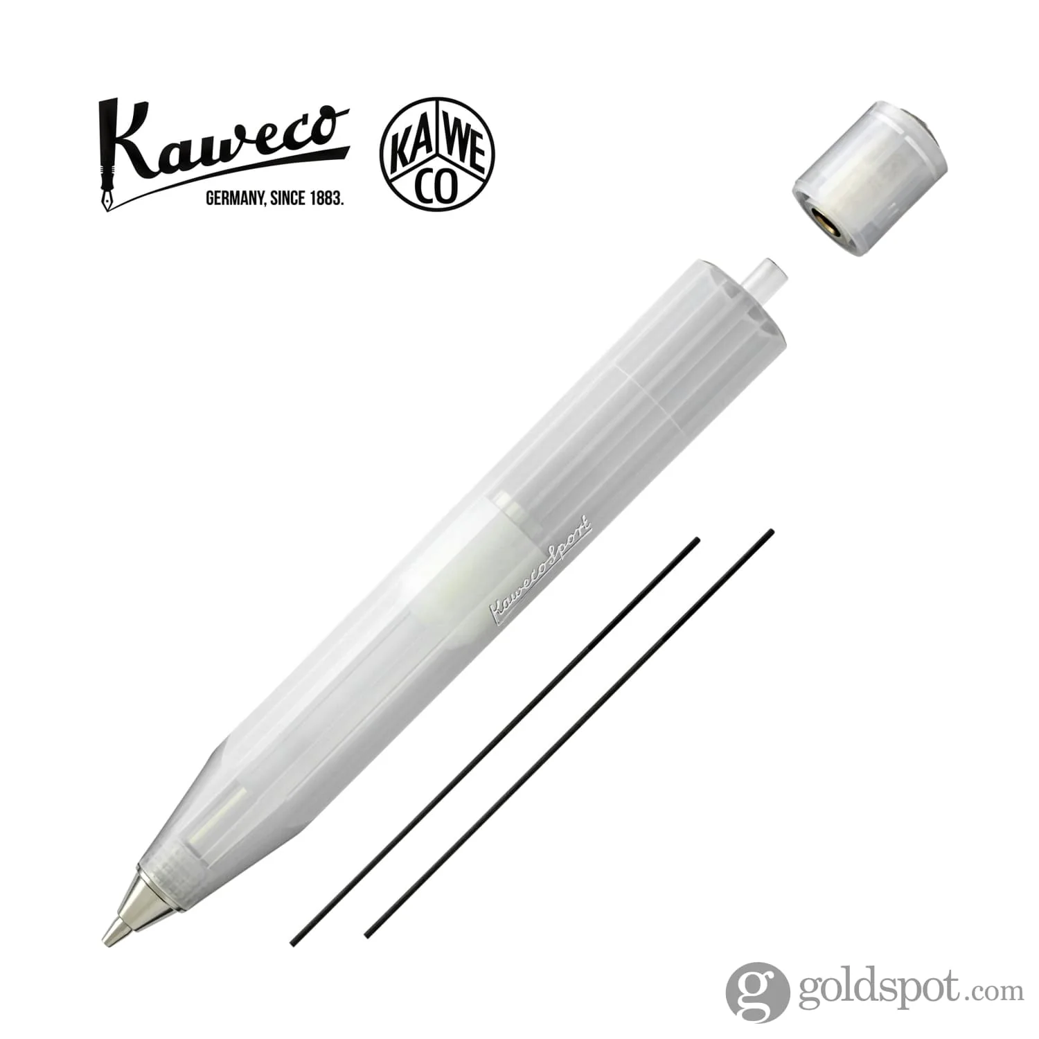 Kaweco Frosted Sport Mechanical Pencil in Coconut - 0.7mm - Image 3