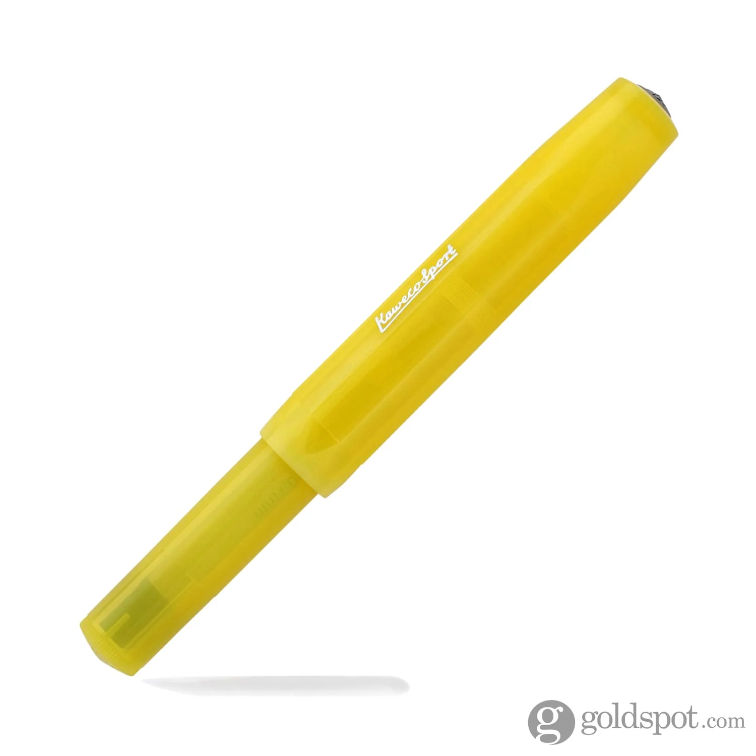 Kaweco Frosted Sport Rollerball Pen in Banana Yellow - Image 3