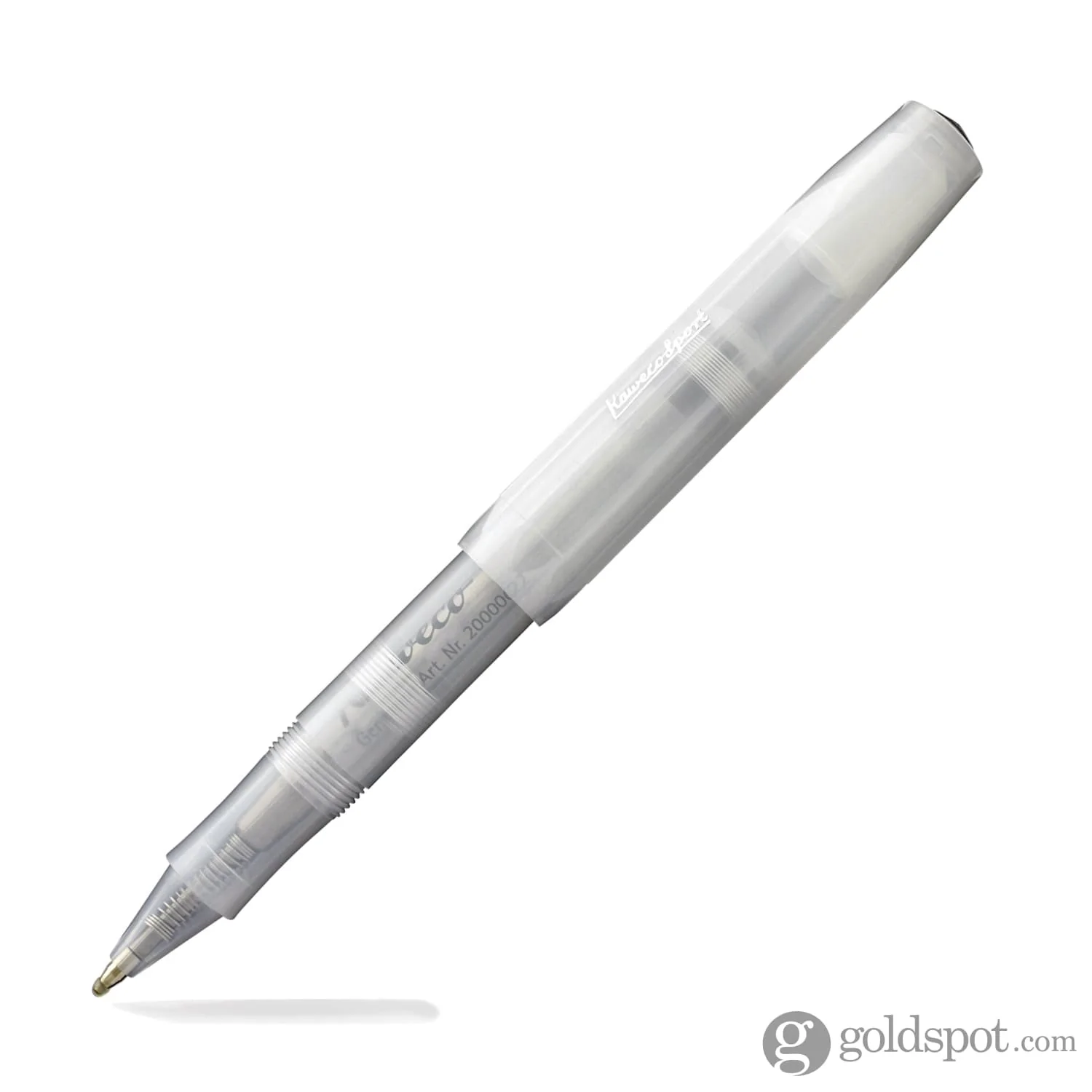 Kaweco Frosted Sport Rollerball Pen in Coconut White - Image 2
