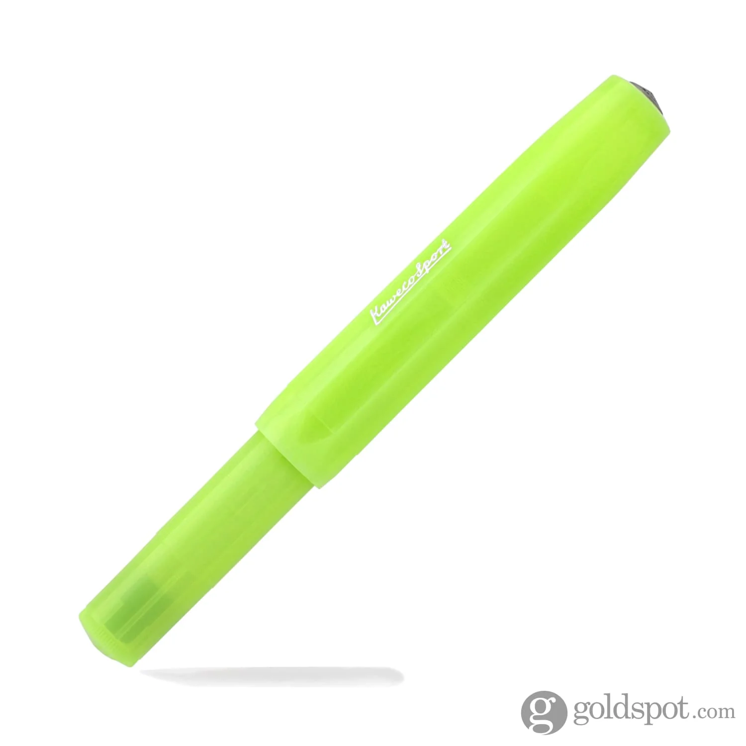 Kaweco Frosted Sport Rollerball Pen in Lime Green - Image 3
