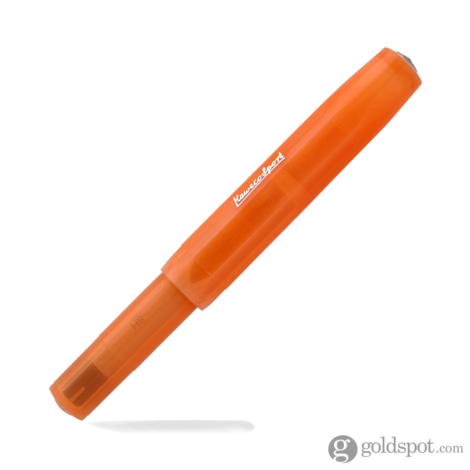 Kaweco Frosted Sport Rollerball Pen in Soft Mandarin Orange - Image 3
