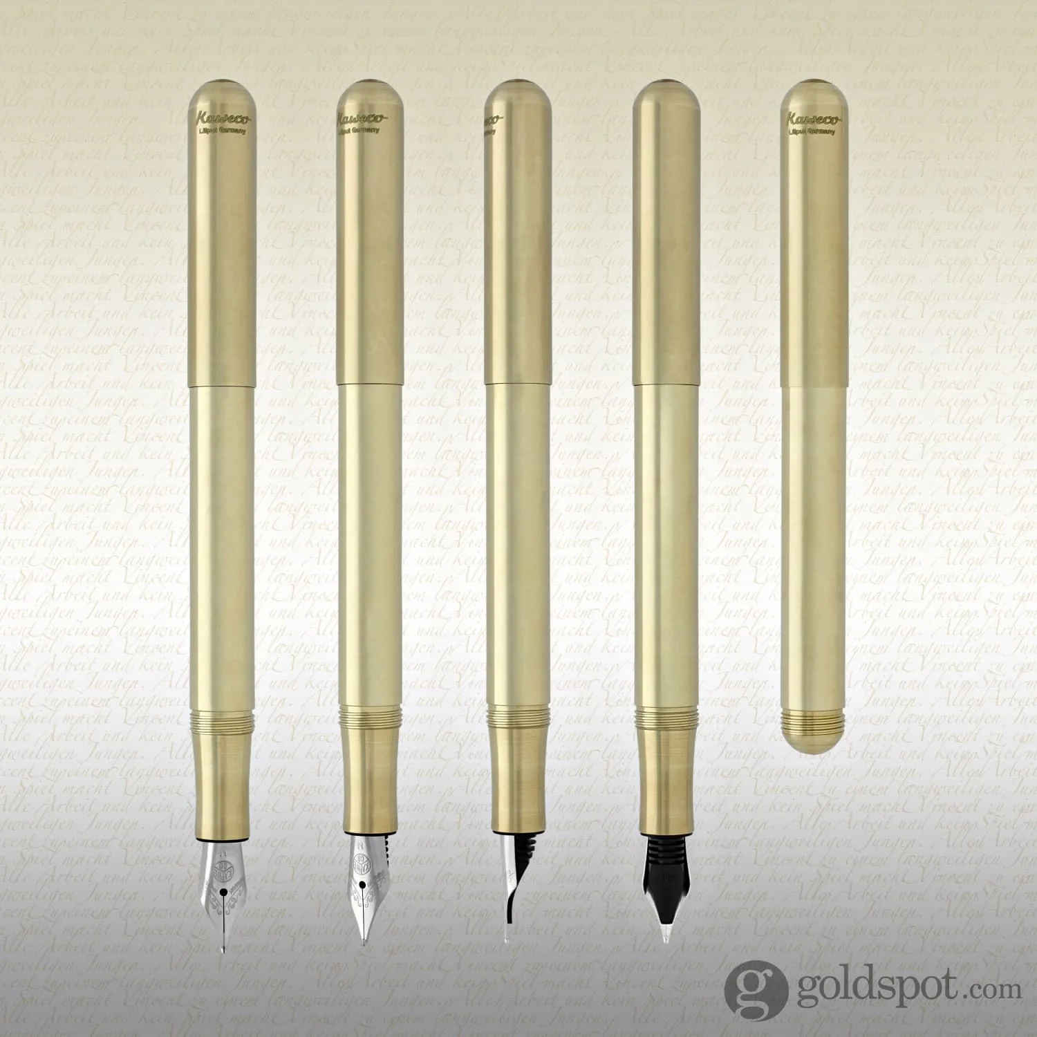 Kaweco Liliput Fountain Pen in Brass - Image 6