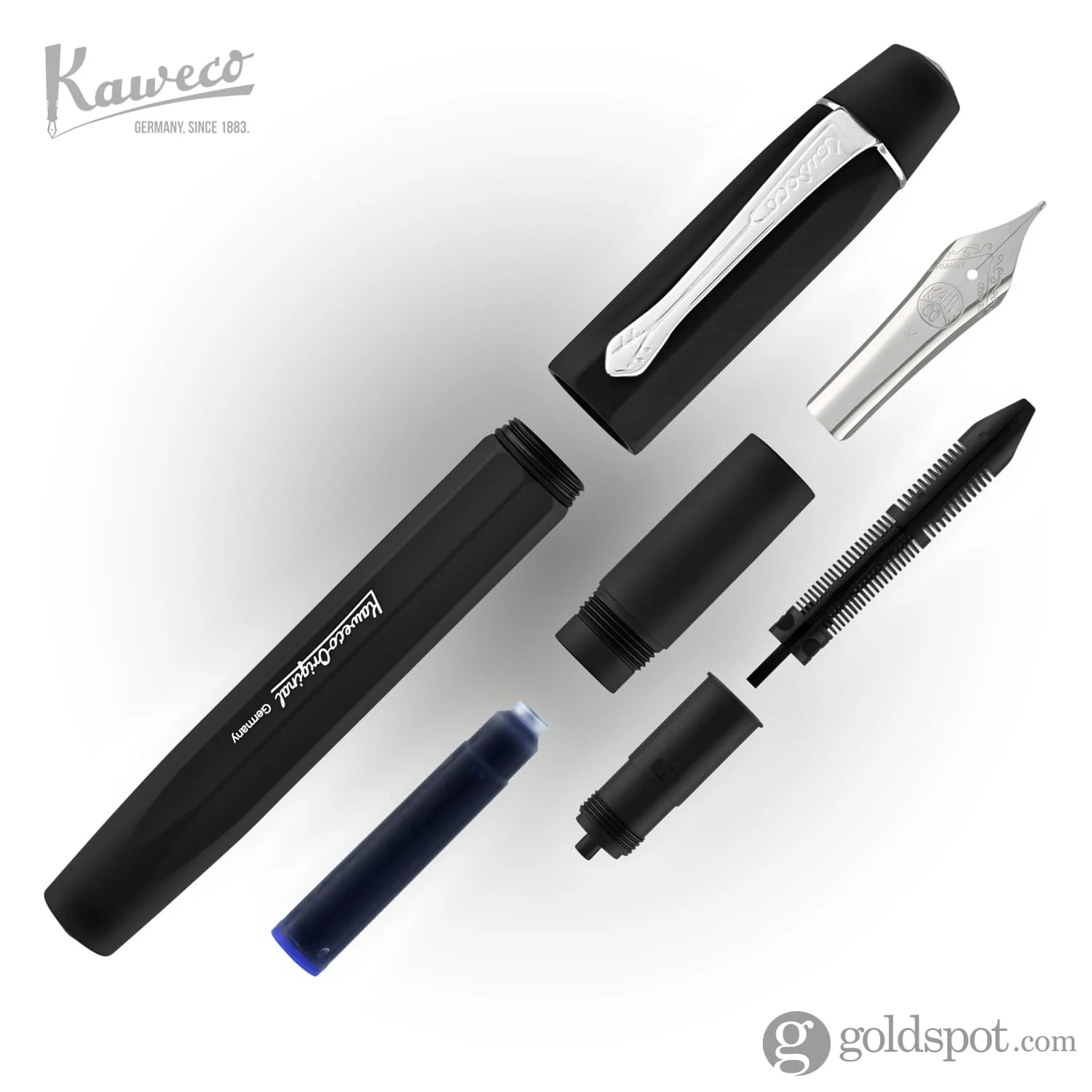 Kaweco Original Fountain Pen in Black - 250 - Image 7