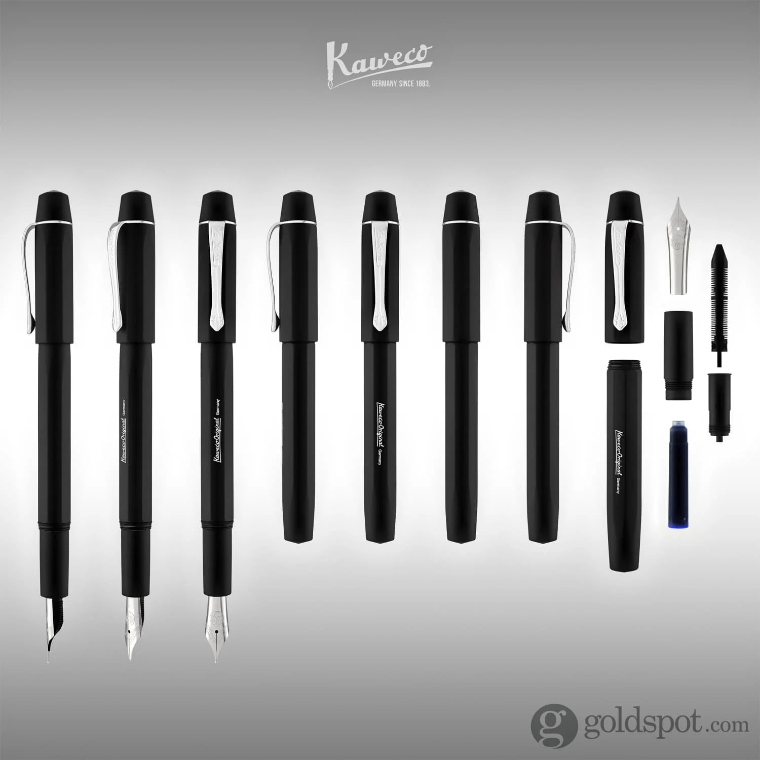 Kaweco Original Fountain Pen in Black - 250 - Image 8