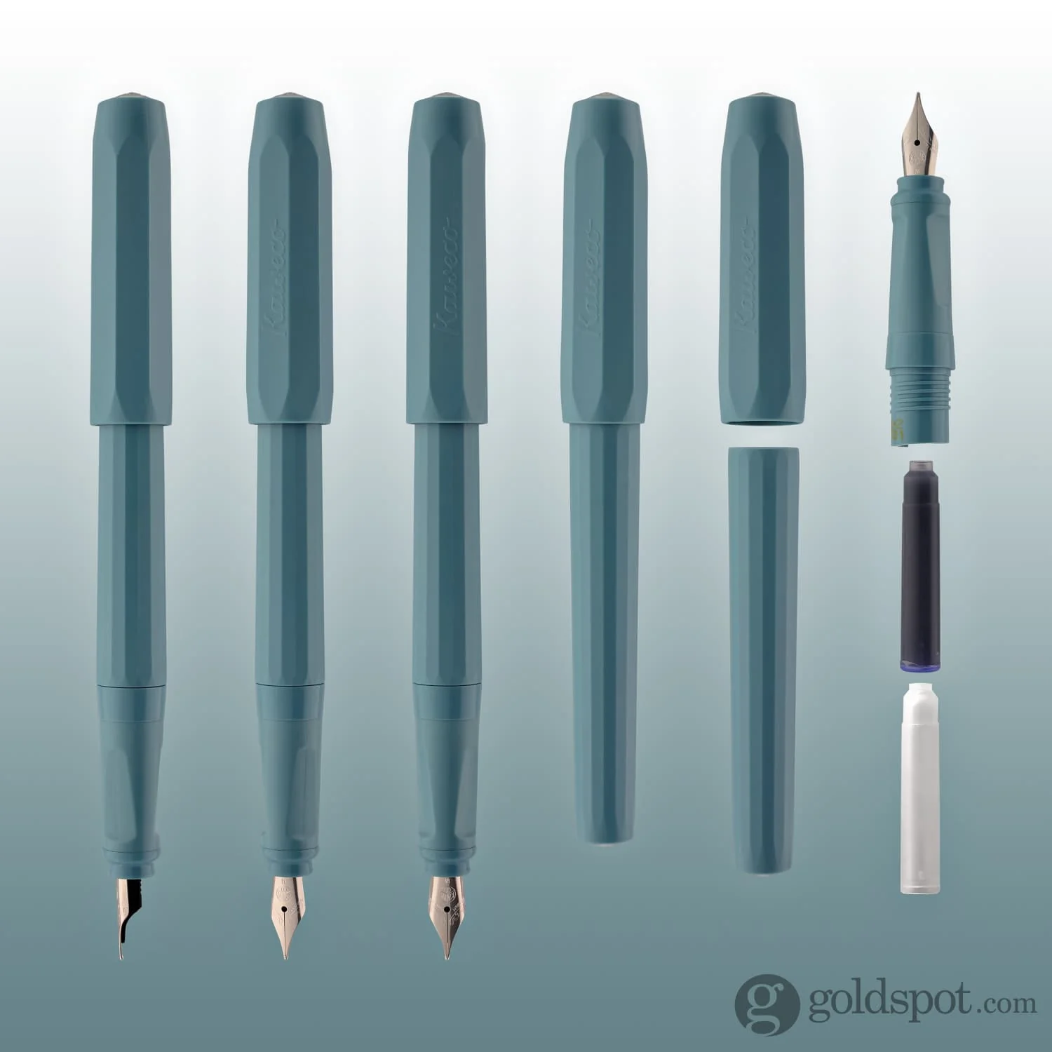 Kaweco Perkeo Fountain Pen in Breezy Teal - Image 6