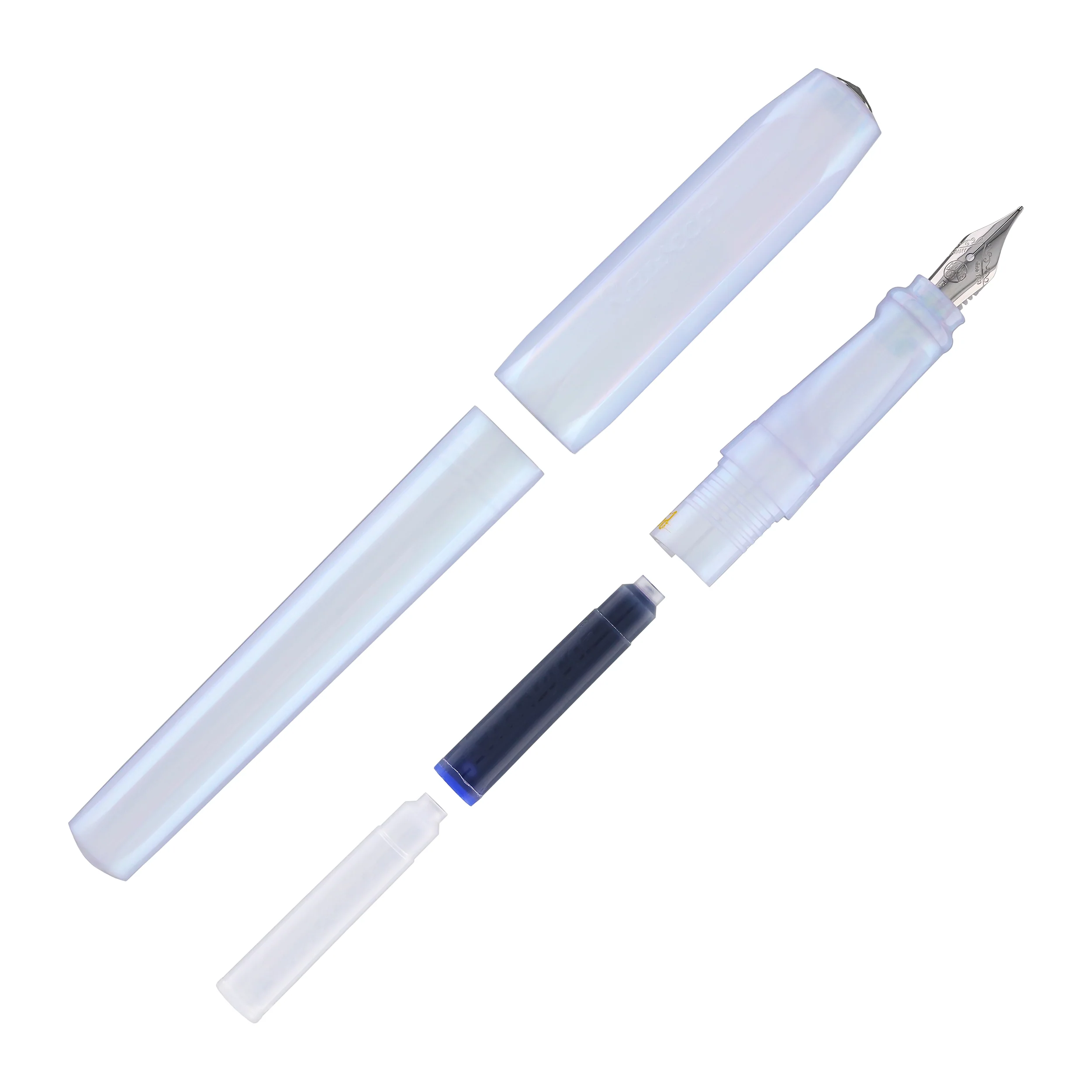 Kaweco Perkeo Fountain Pen in Iridescent Pearl - Image 3