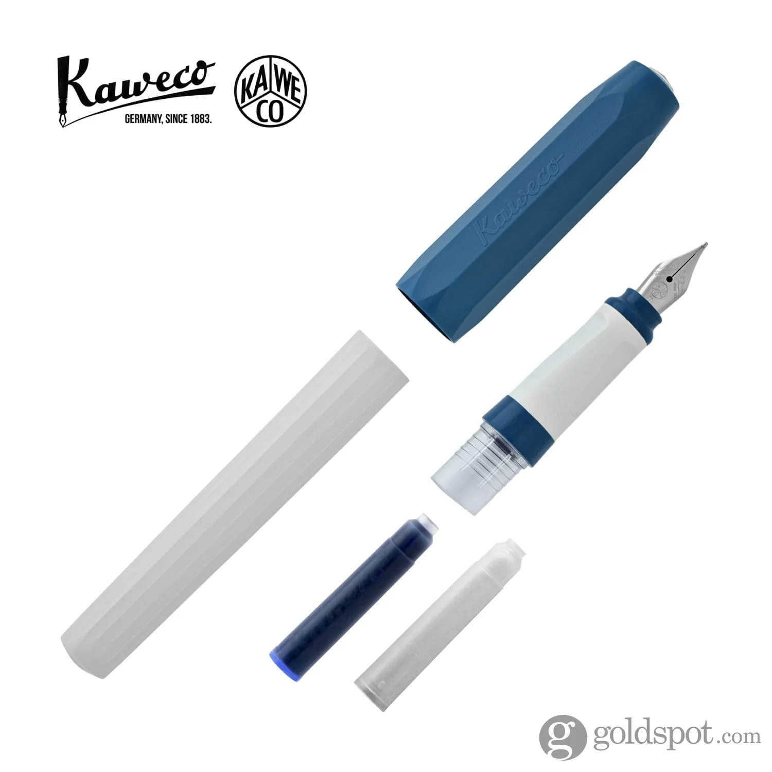 Kaweco Perkeo Fountain Pen in Old Chambray - Image 4
