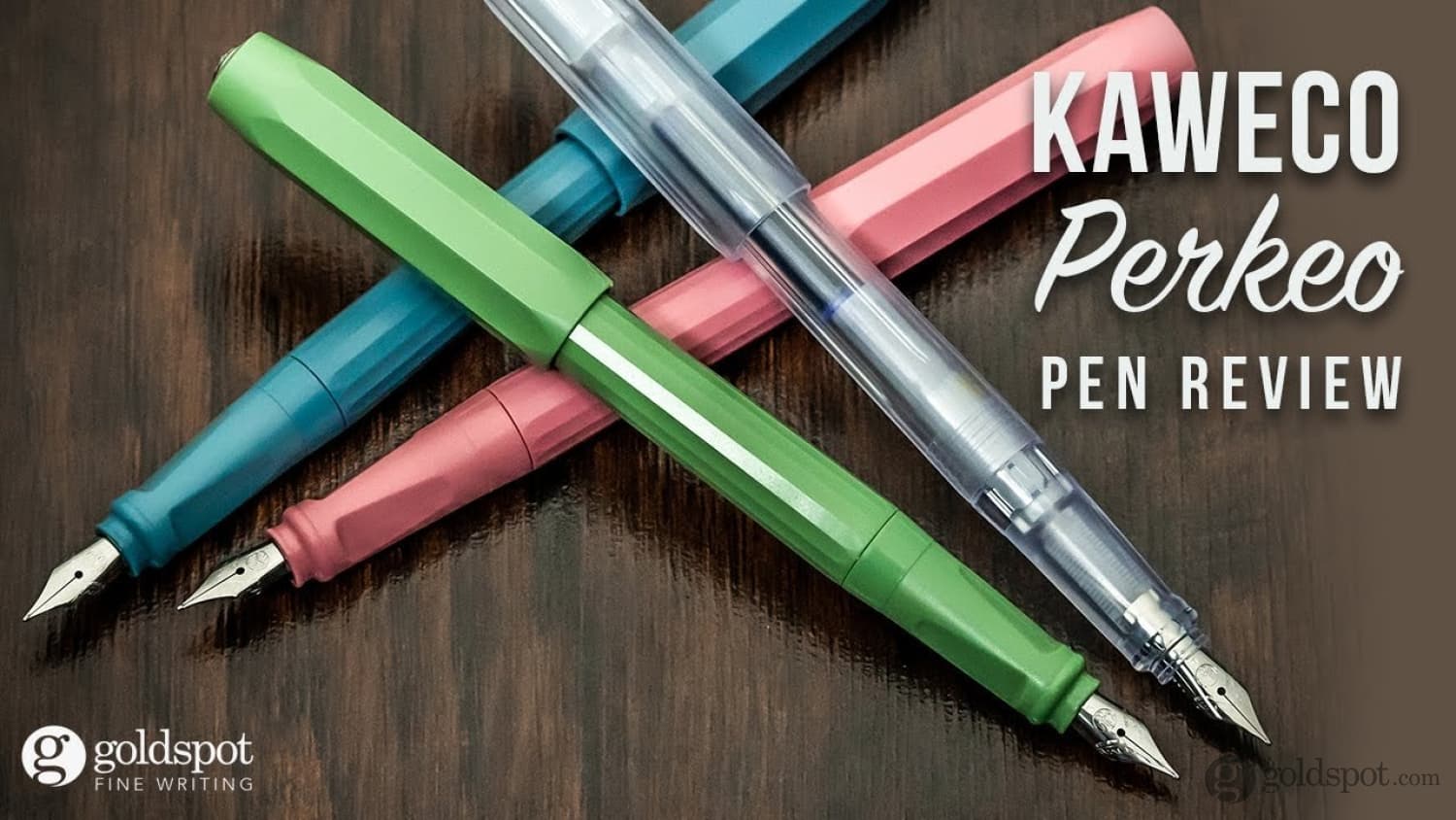 Kaweco Perkeo Fountain Pen in Old Chambray - Image 6