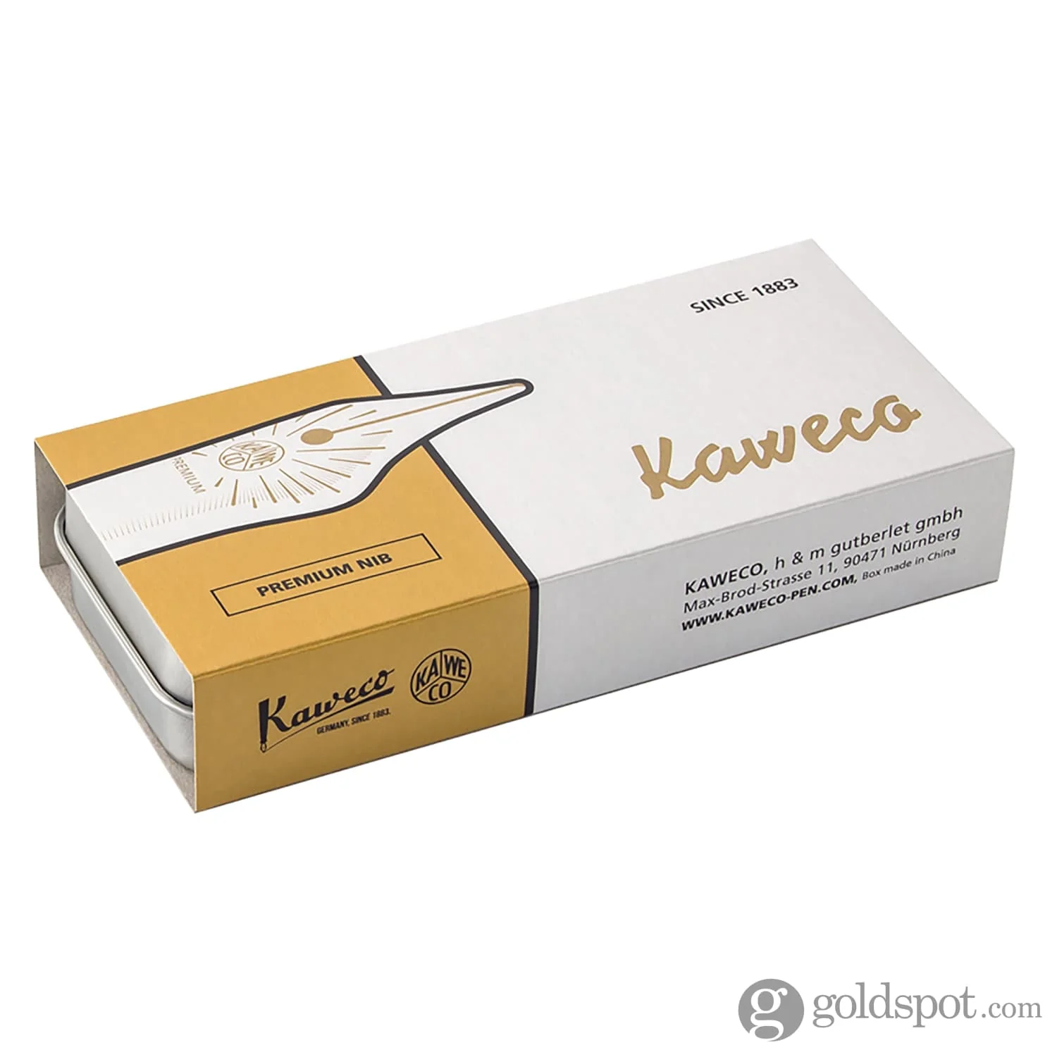 Kaweco Premium Fountain Pen Replacement Nib - Gold Plated - Image 3