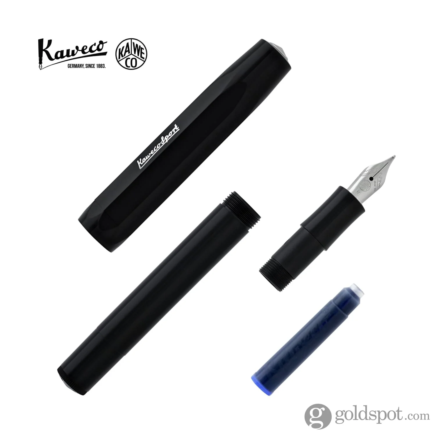 Kaweco Skyline Sport Fountain Pen in Black - Image 4