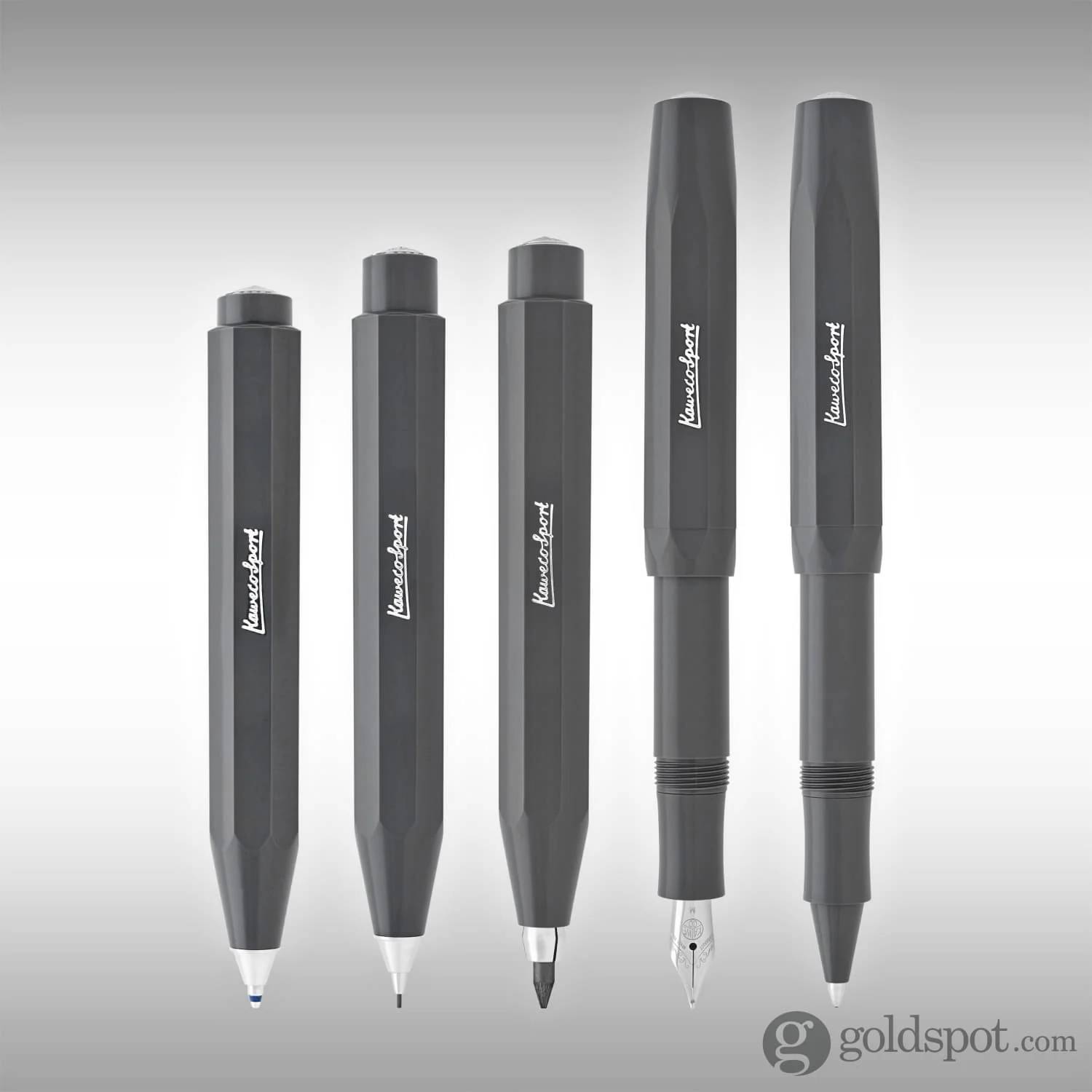 Kaweco Skyline Sport Mechanical Pencil in Grey - 0.7mm - Image 4