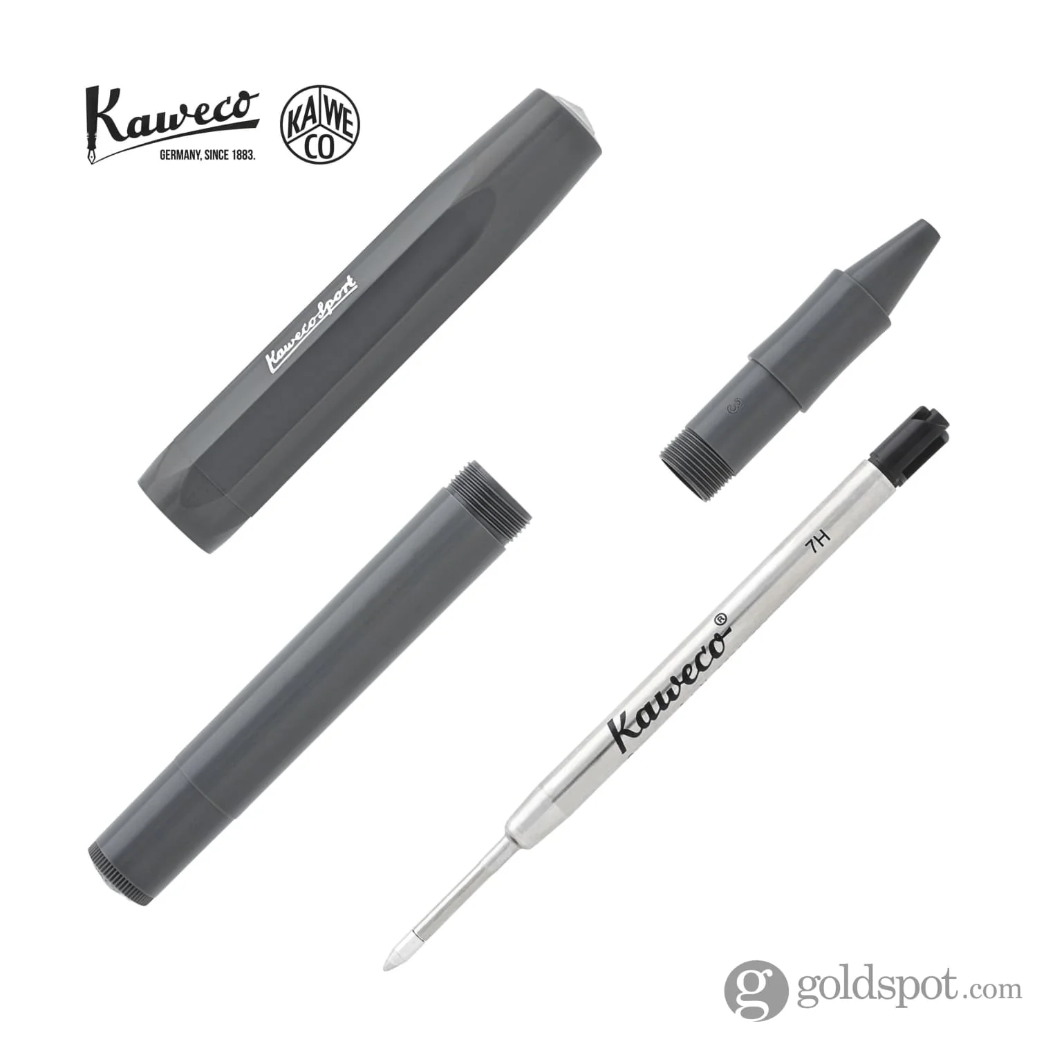 Kaweco Skyline Sport Rollerball Pen in Grey - Image 3
