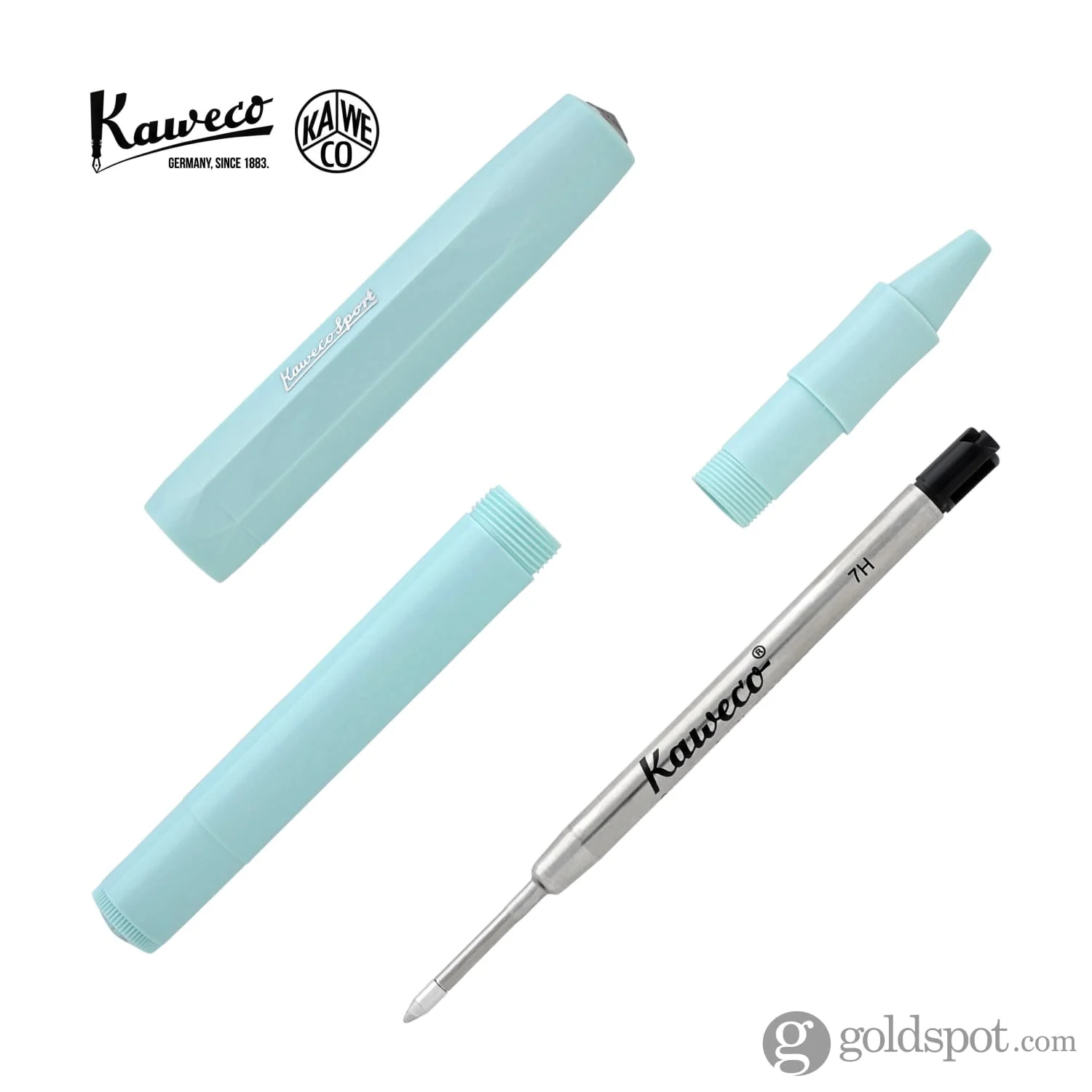 Kaweco Skyline Sport Rollerball Pen in Mint - Image 4