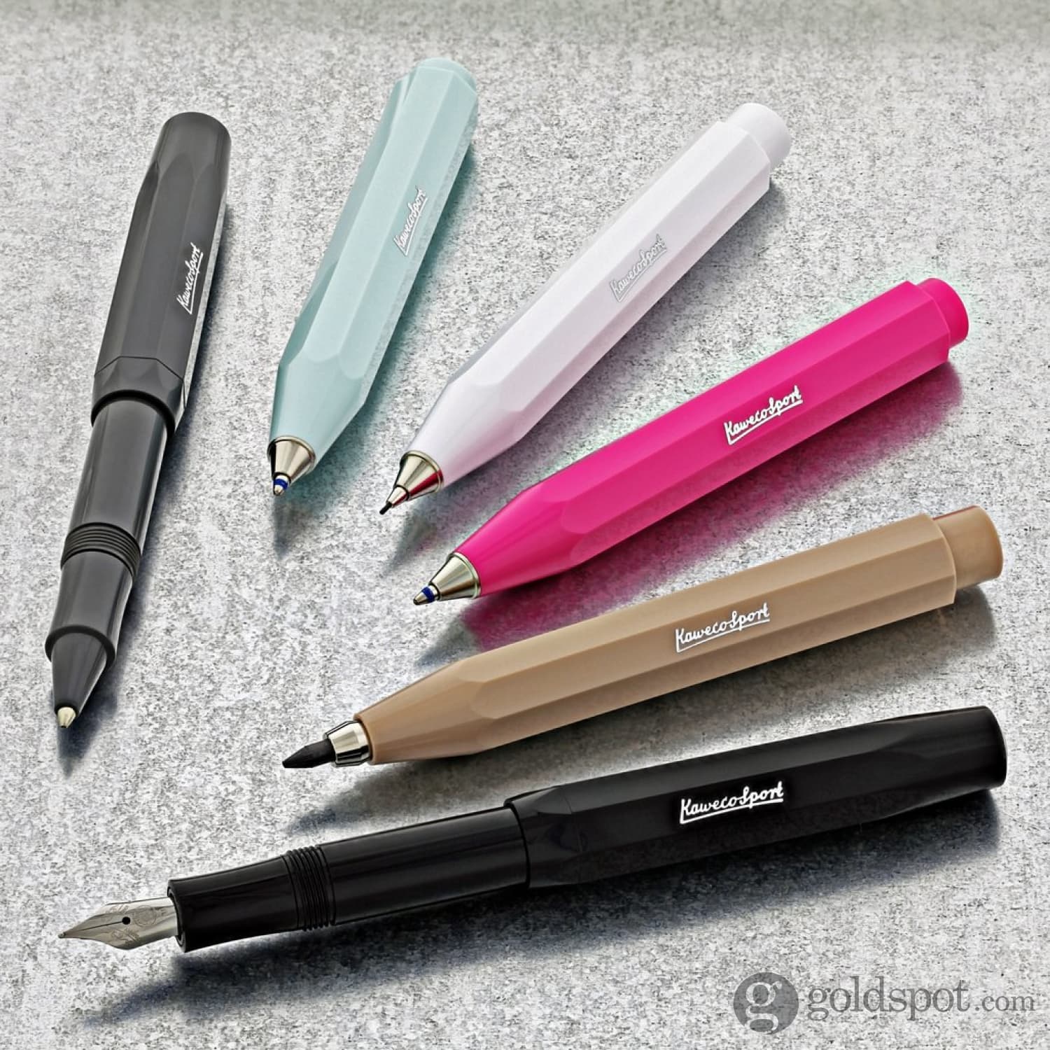 Kaweco Skyline Sport Ballpoint Pen in Pink - Image 7