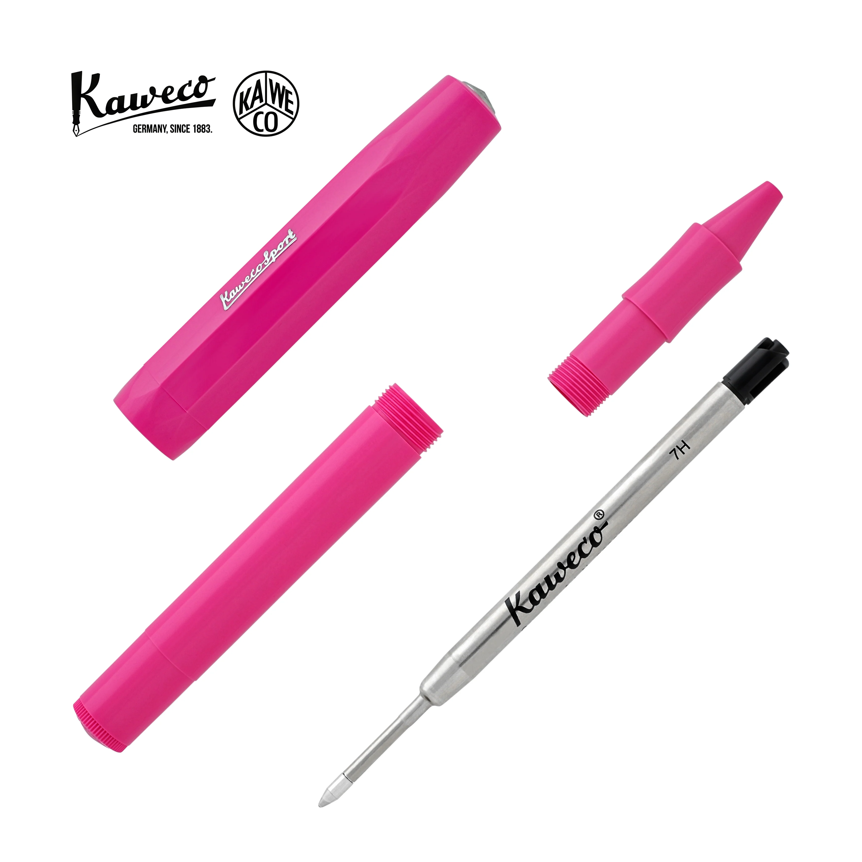 Kaweco Skyline Sport Rollerball Pen in Pink - Image 4