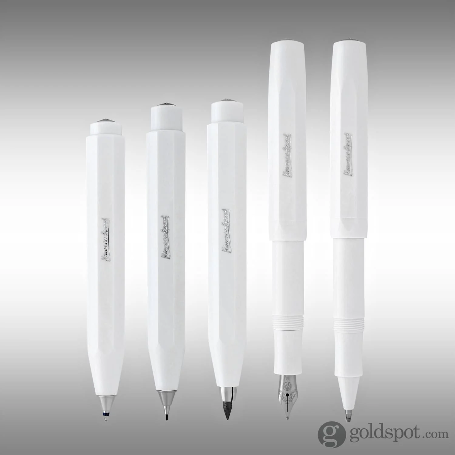Kaweco Skyline Sport Rollerball Pen in White - Image 6
