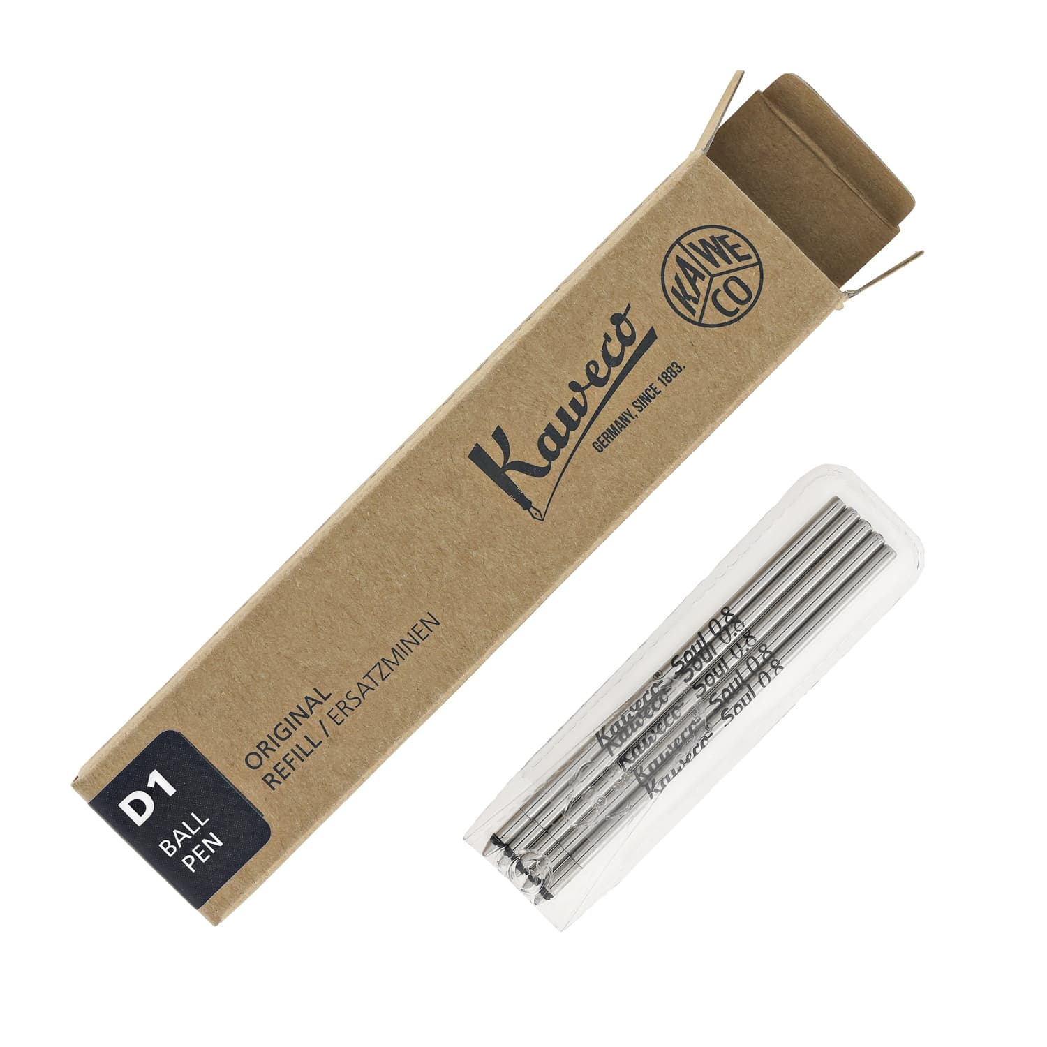 Kaweco Soul D1 Refill in Black - Pack of 5