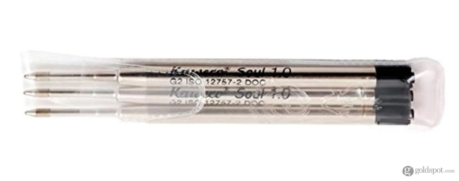 Kaweco Soul G2 Refill in Black - 3 Pieces - Image 3