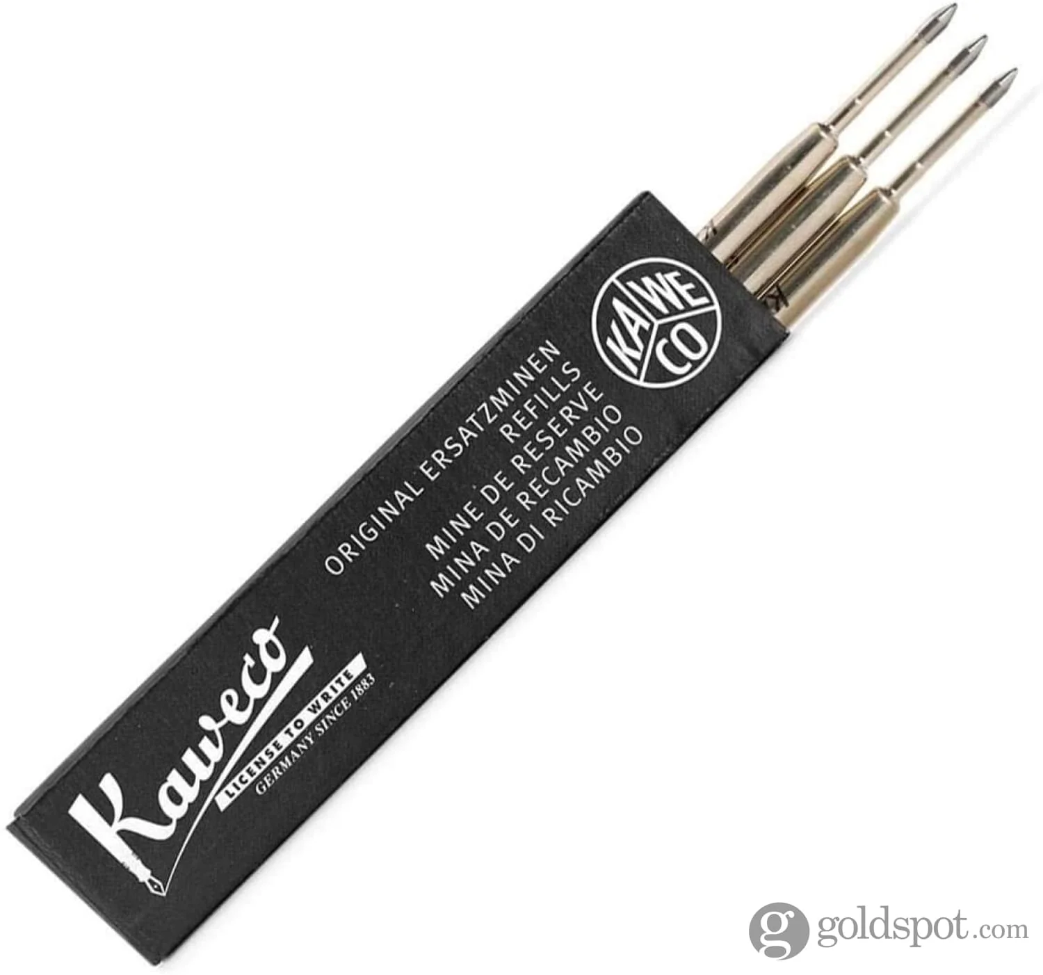 Kaweco Soul G2 Refill in Black - 3 Pieces - Image 4