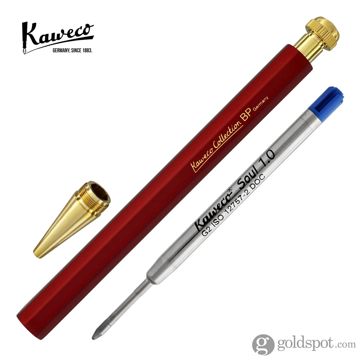 Kaweco Special Ballpoint Pen in Red Winter Novelties - Image 2