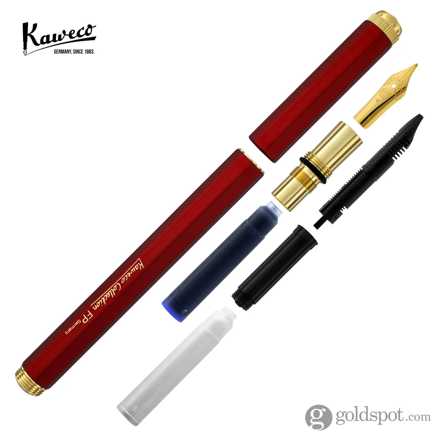 Kaweco Special Fountain Pen in Red Winter Novelties - Image 5