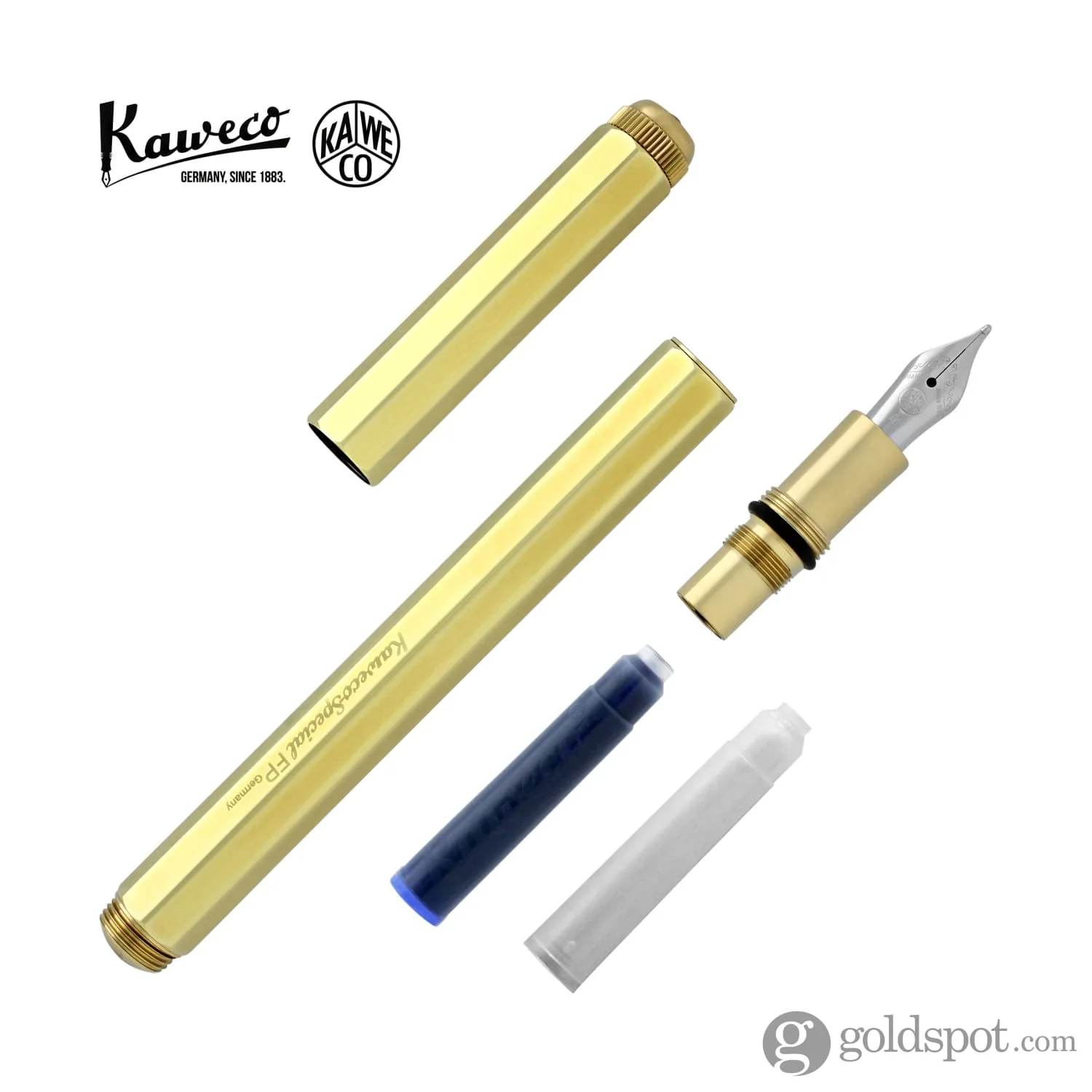 Kaweco Special Polished Fountain Pen in Brass - Image 4