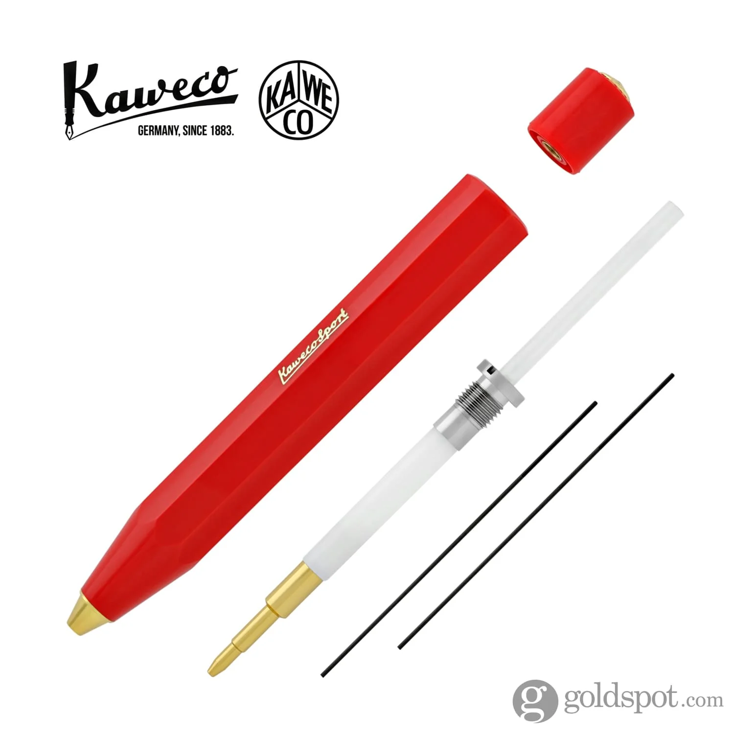 Kaweco Classic Sport Mechanical Pencil in Red - 0.7mm - Image 3