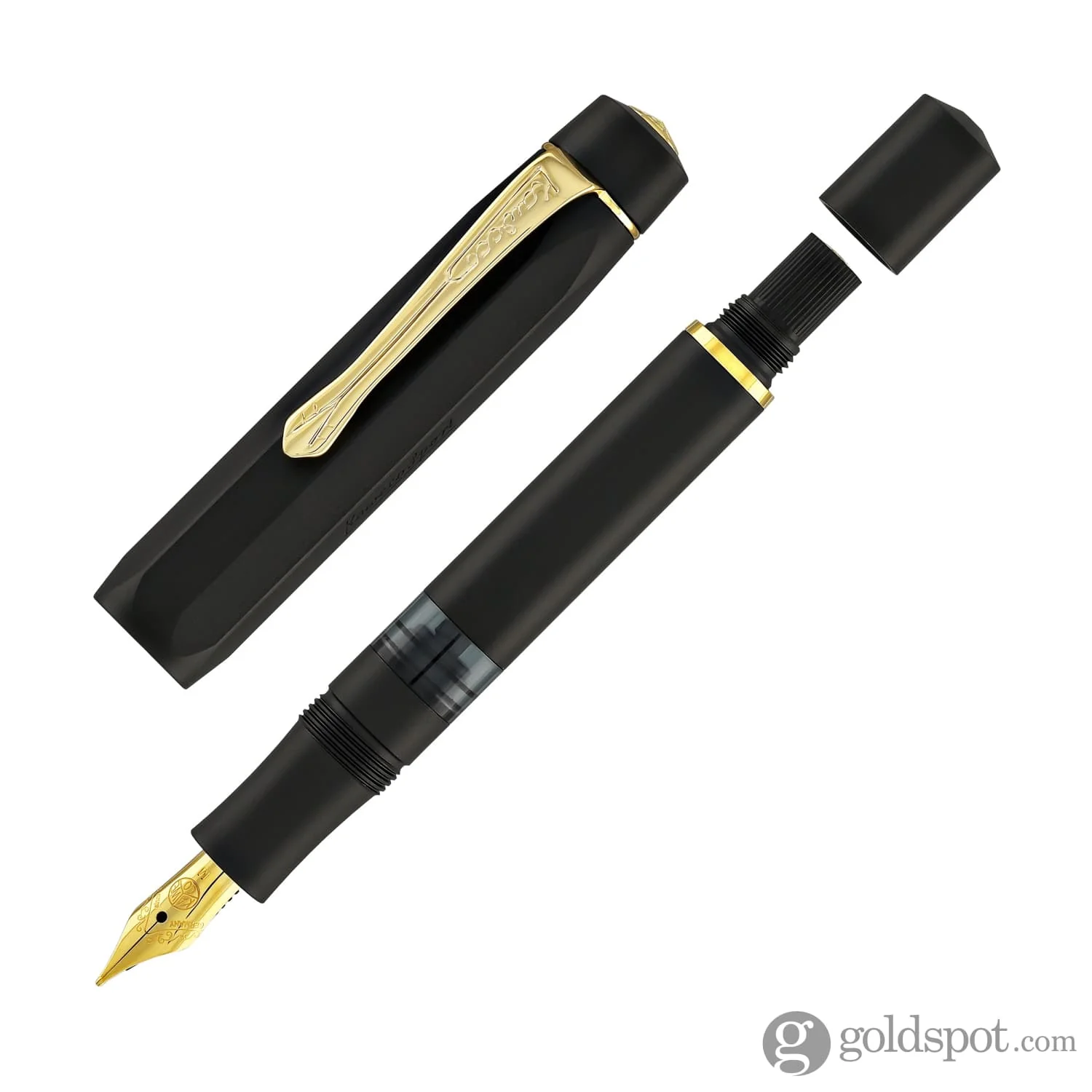 Kaweco Sport Piston Fountain Pen in Solo Black - Image 7