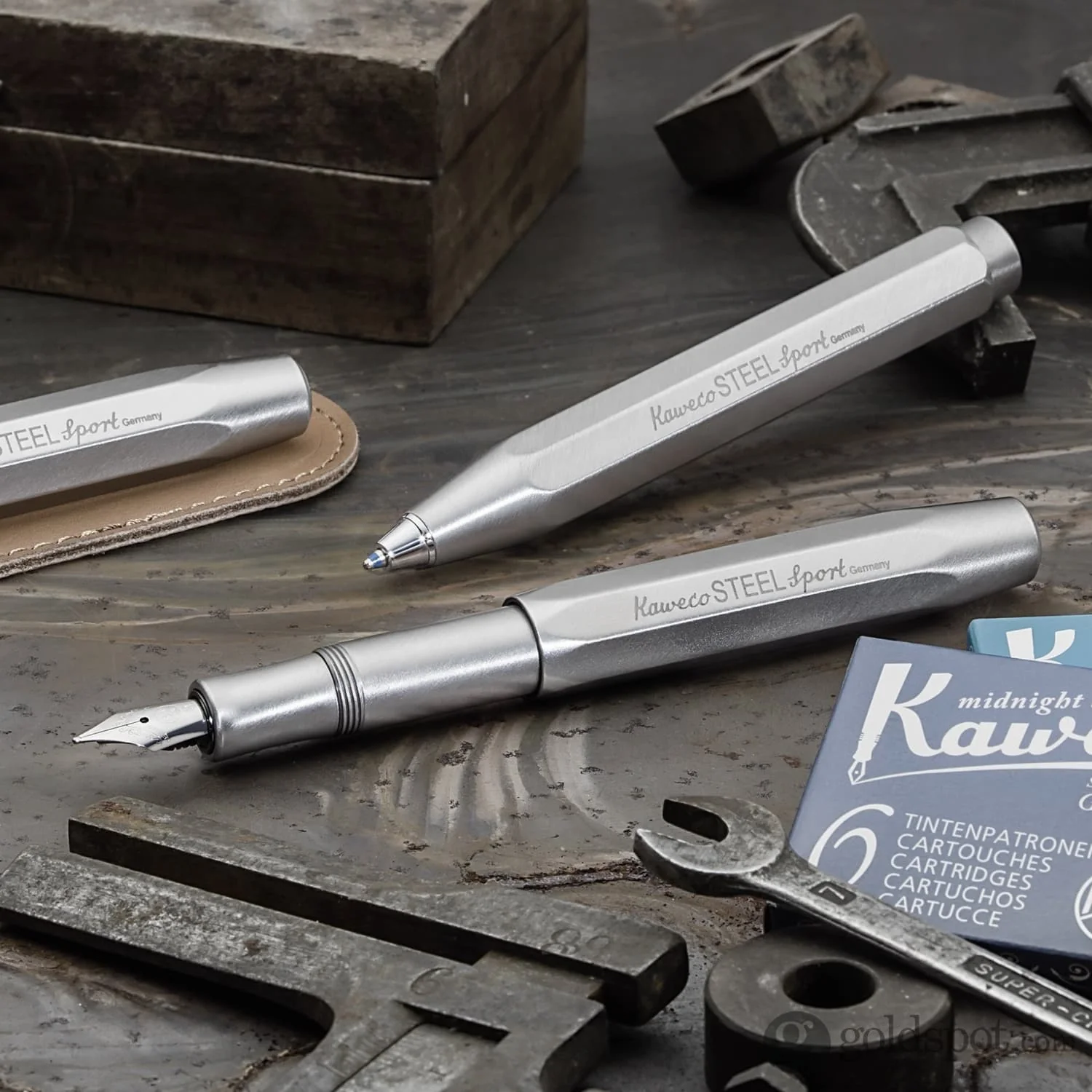 Kaweco Sport Rollerball Pen in Steel - Image 5