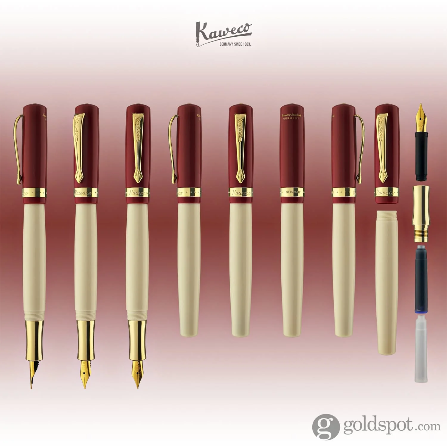 Kaweco Student Fountain Pen in 30's Blues Berry - Image 8