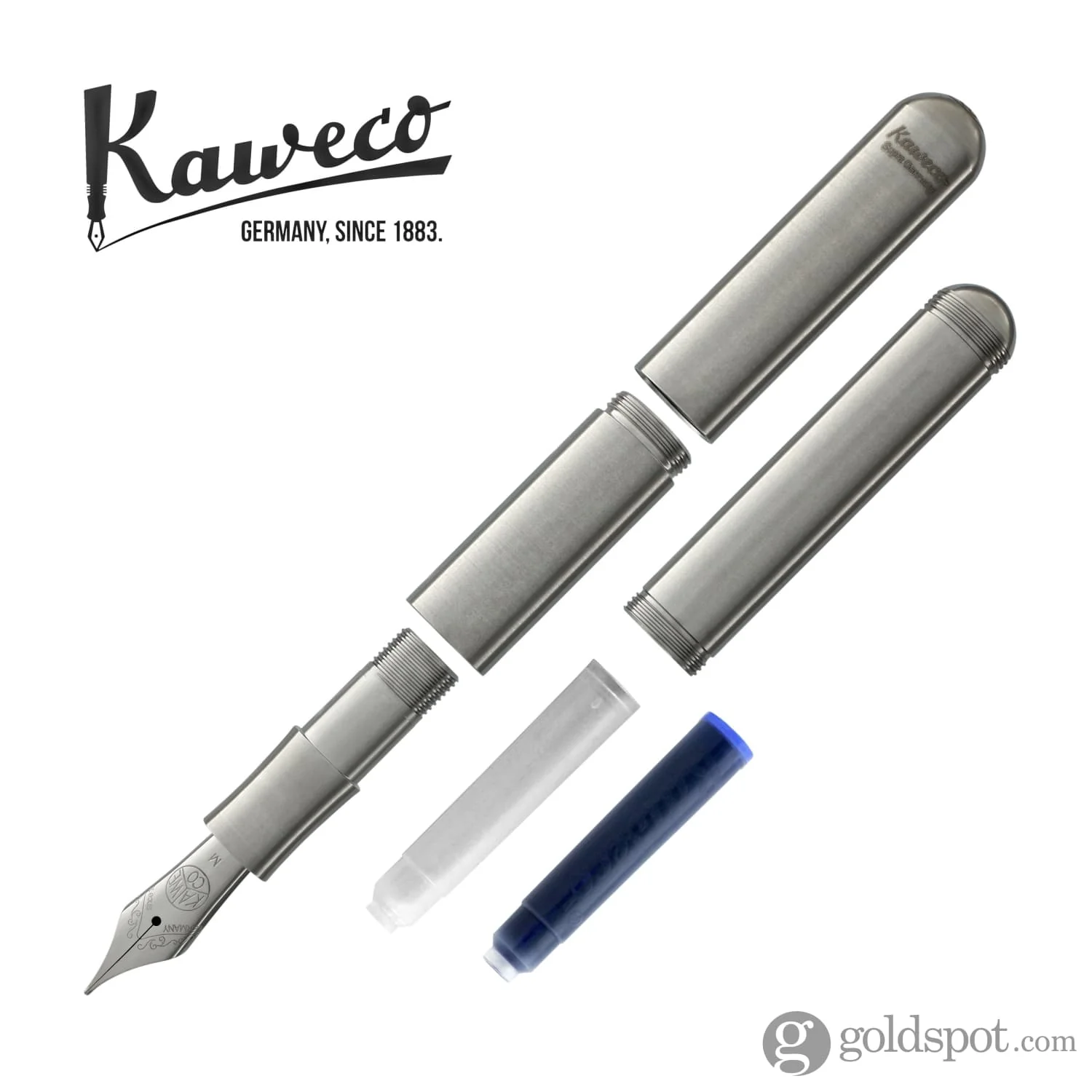 Kaweco Supra Fountain Pen in Stainless Steel - Image 7