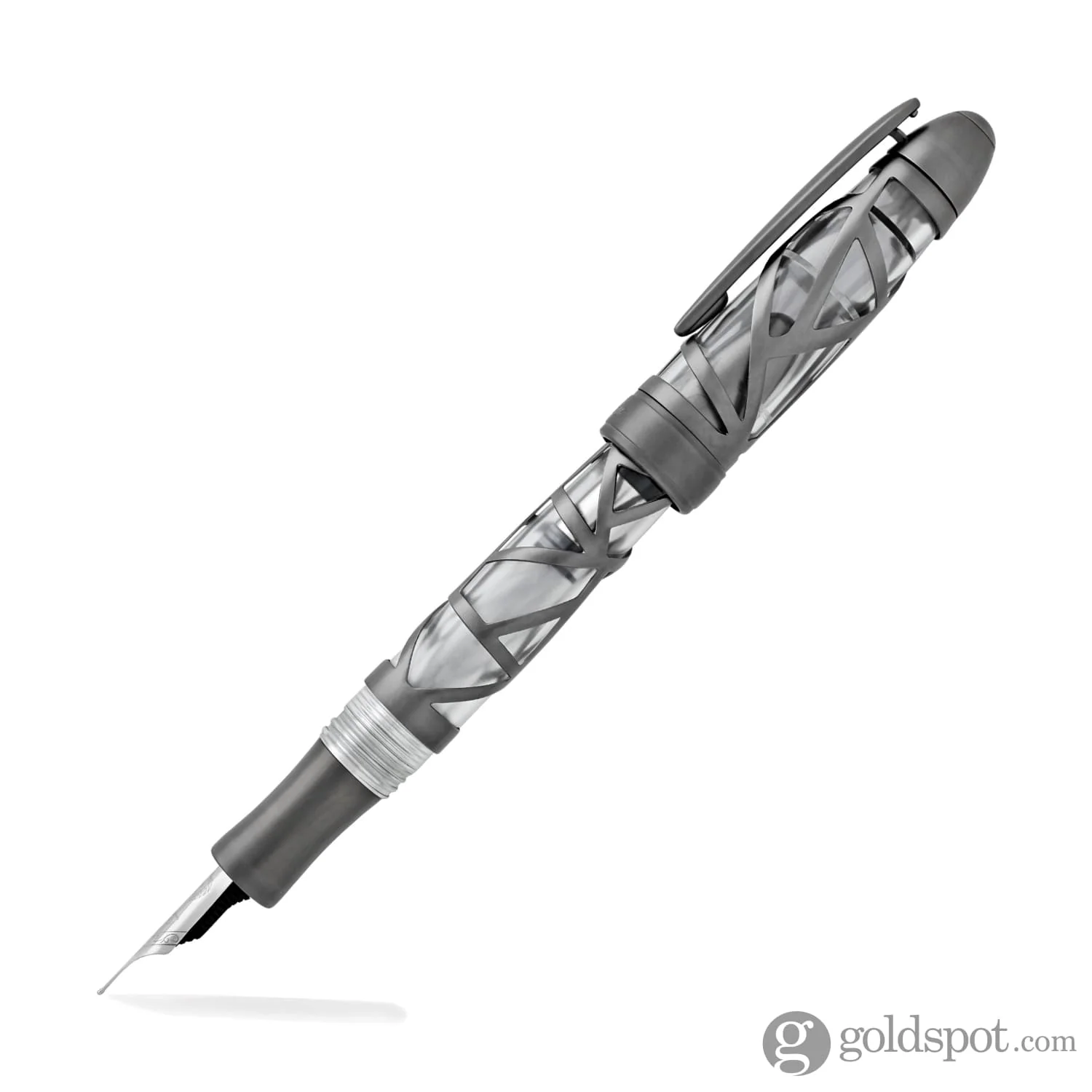Laban 300 Skeleton Fountain Pen in Gunmetal - Image 3